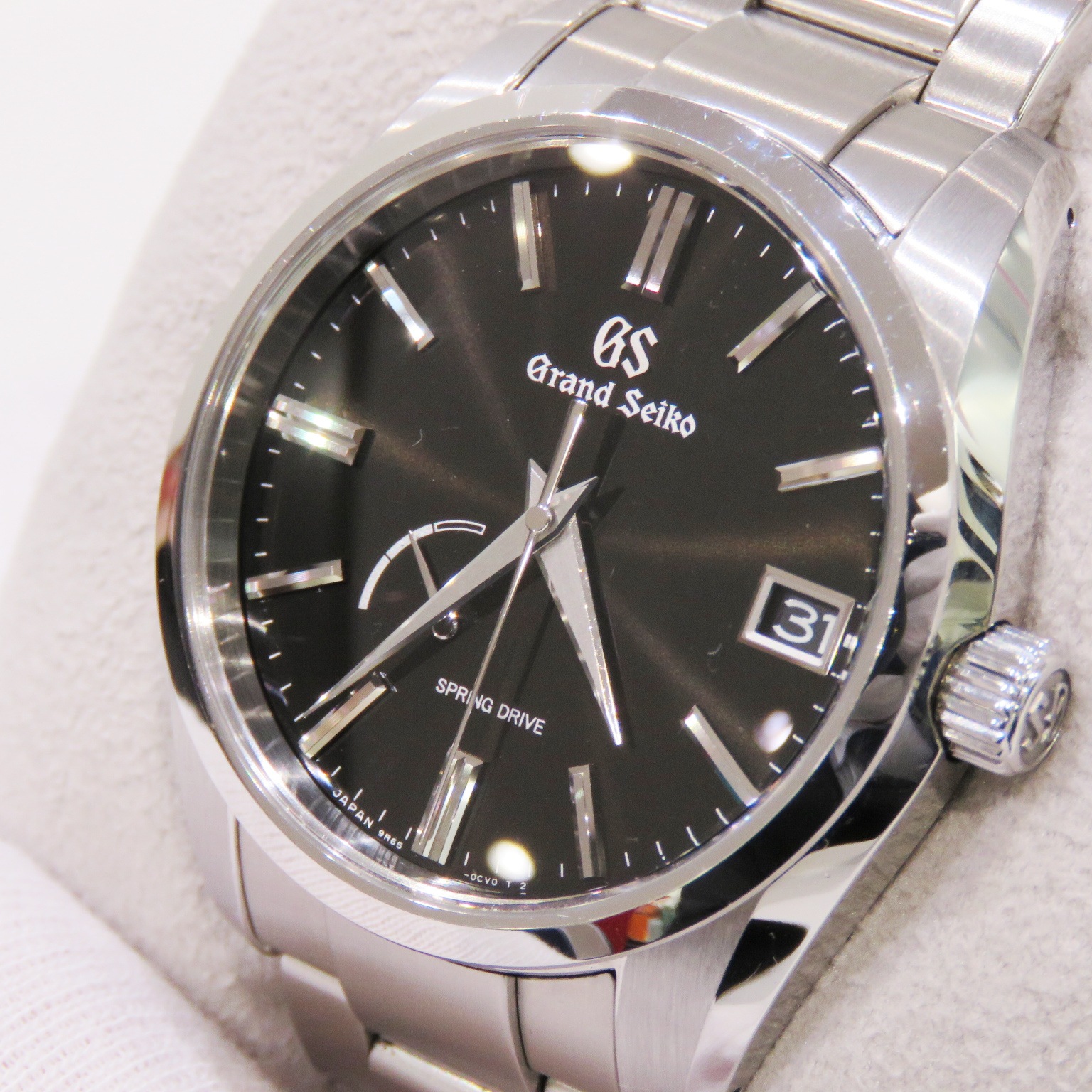 C-123 GRAND SEIKO (�����ɥ�������) �إ�ơ������쥯����� �ӻ��� SBGA467 �֥�å� SS ��°�ʴ��� ��� ���Ź