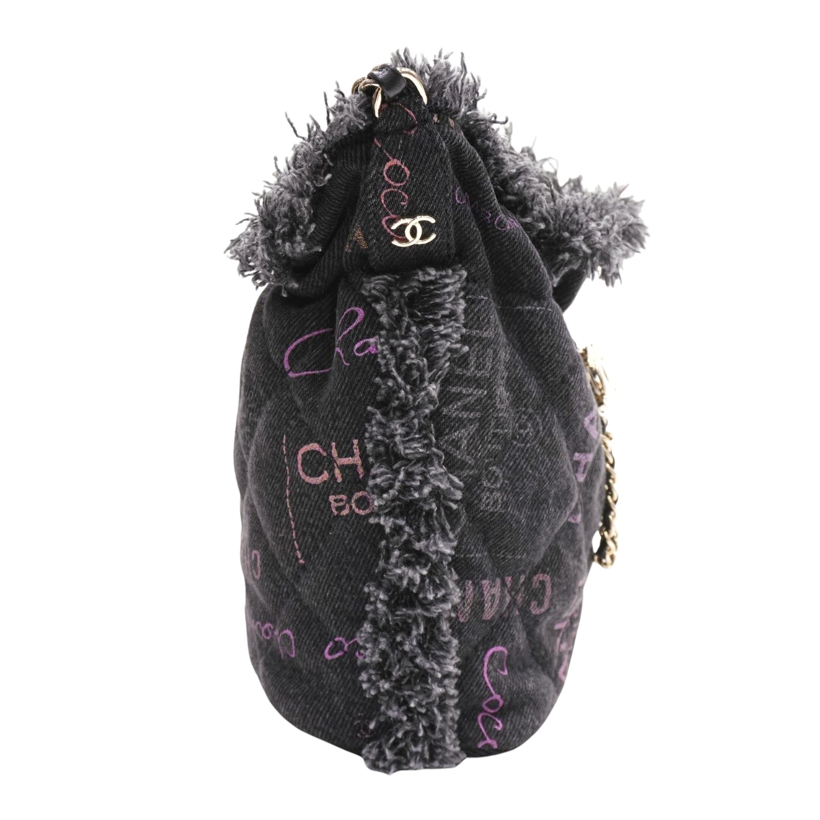 CHANEL (����ͥ�) ���⡼�� �Х��åȥХå� AS3091 �֥�å� �ǥ˥� ���A B85 ���Ź