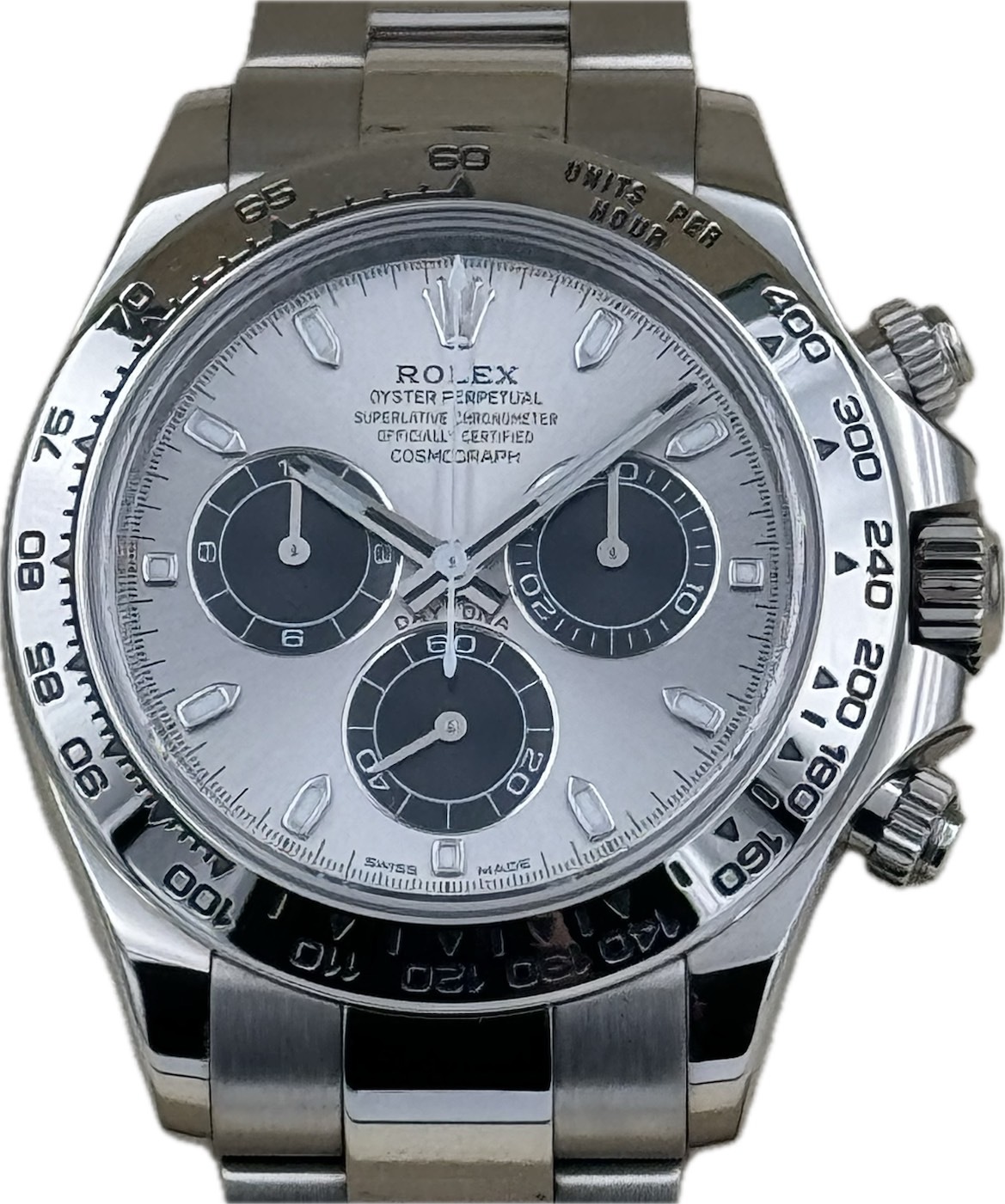 ROLEX (ロレックス) コスモグラフデイトナ 116509 スチールブラック WG