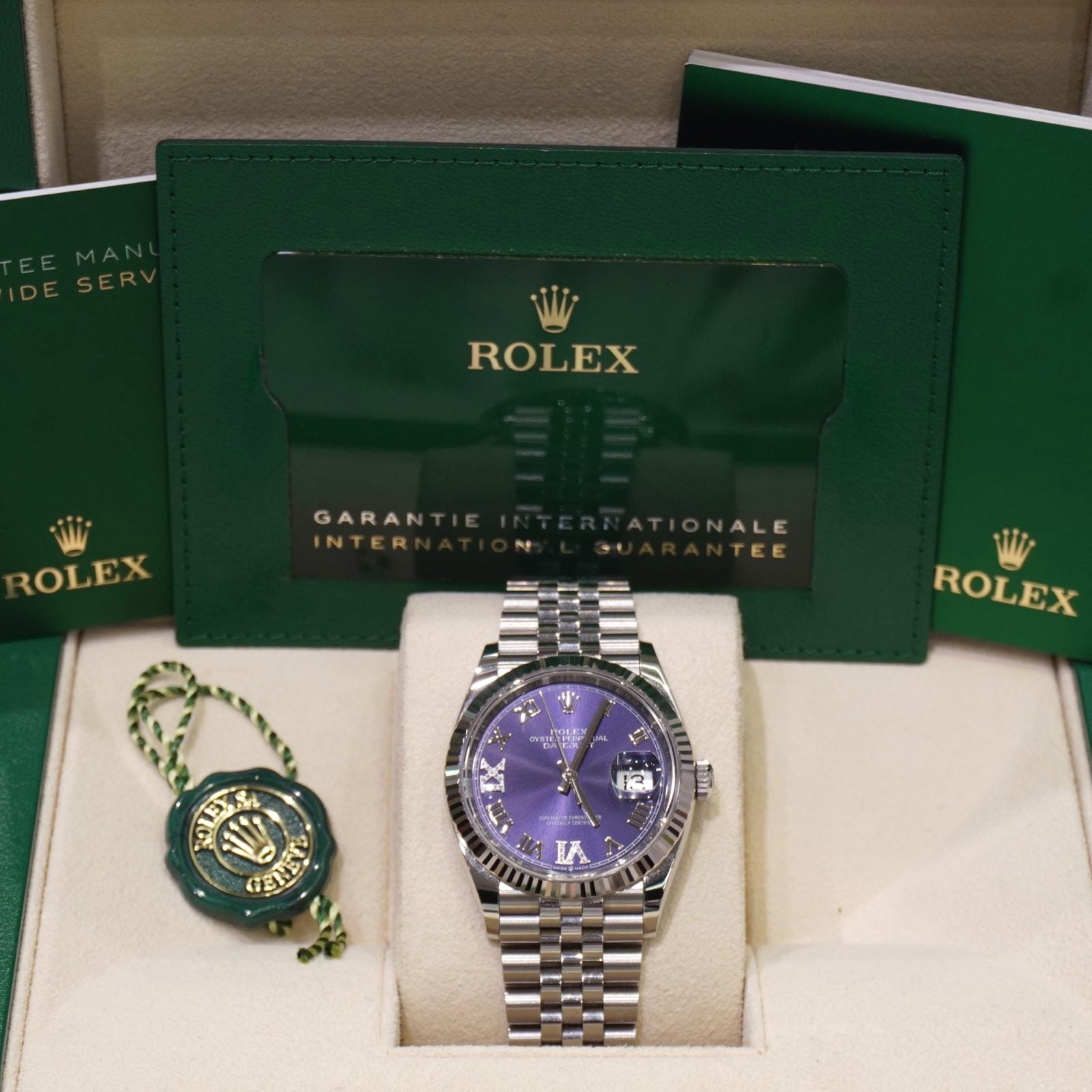 C-283 ROLEX (����å���) �ǥ��ȥ��㥹��36 �ӻ��� 126234 �����٥른���� ��/�������� SS/WG ���������� ��°�ʴ��� ������� ���Ź