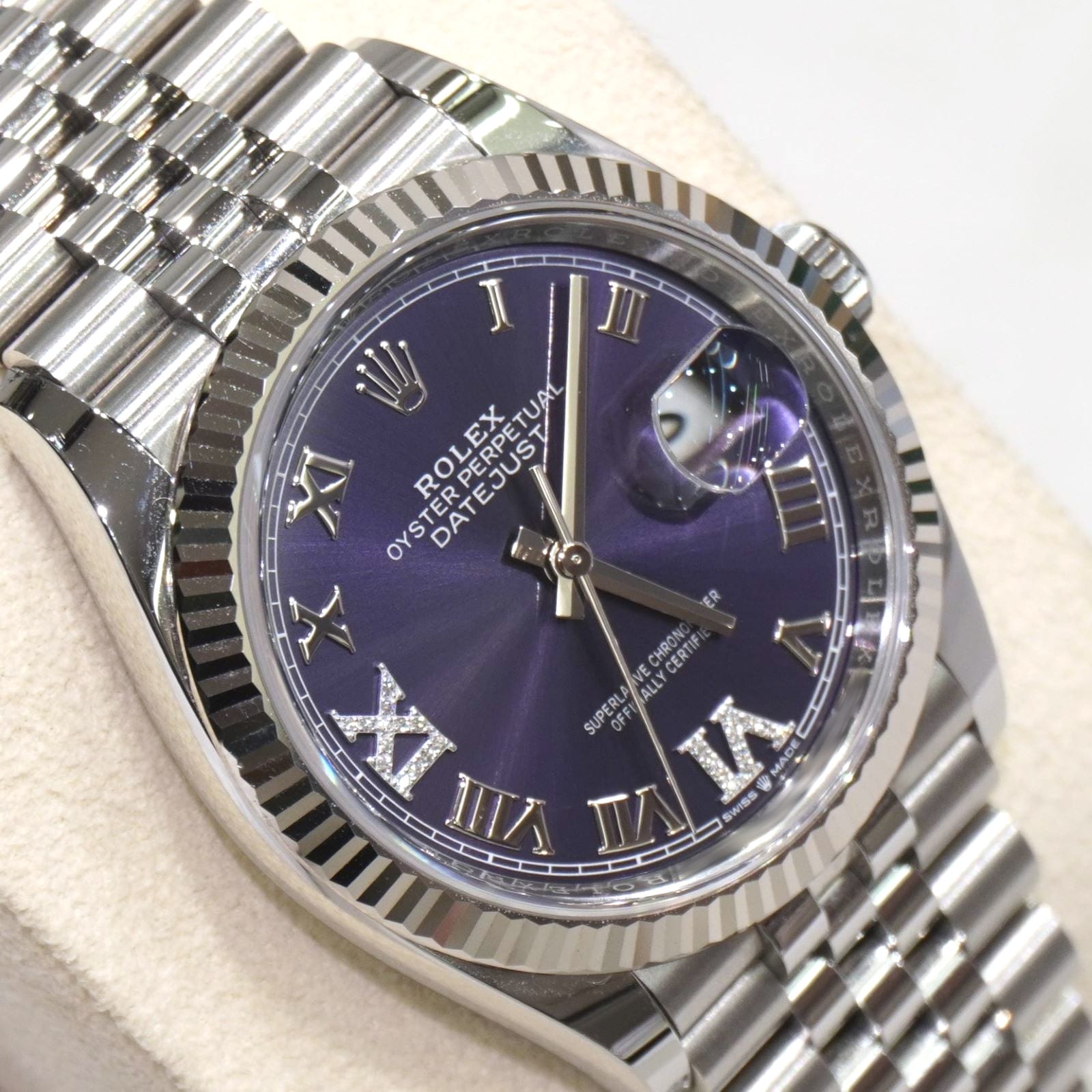 C-283 ROLEX (����å���) �ǥ��ȥ��㥹��36 �ӻ��� 126234 �����٥른���� ��/�������� SS/WG ���������� ��°�ʴ��� ������� ���Ź