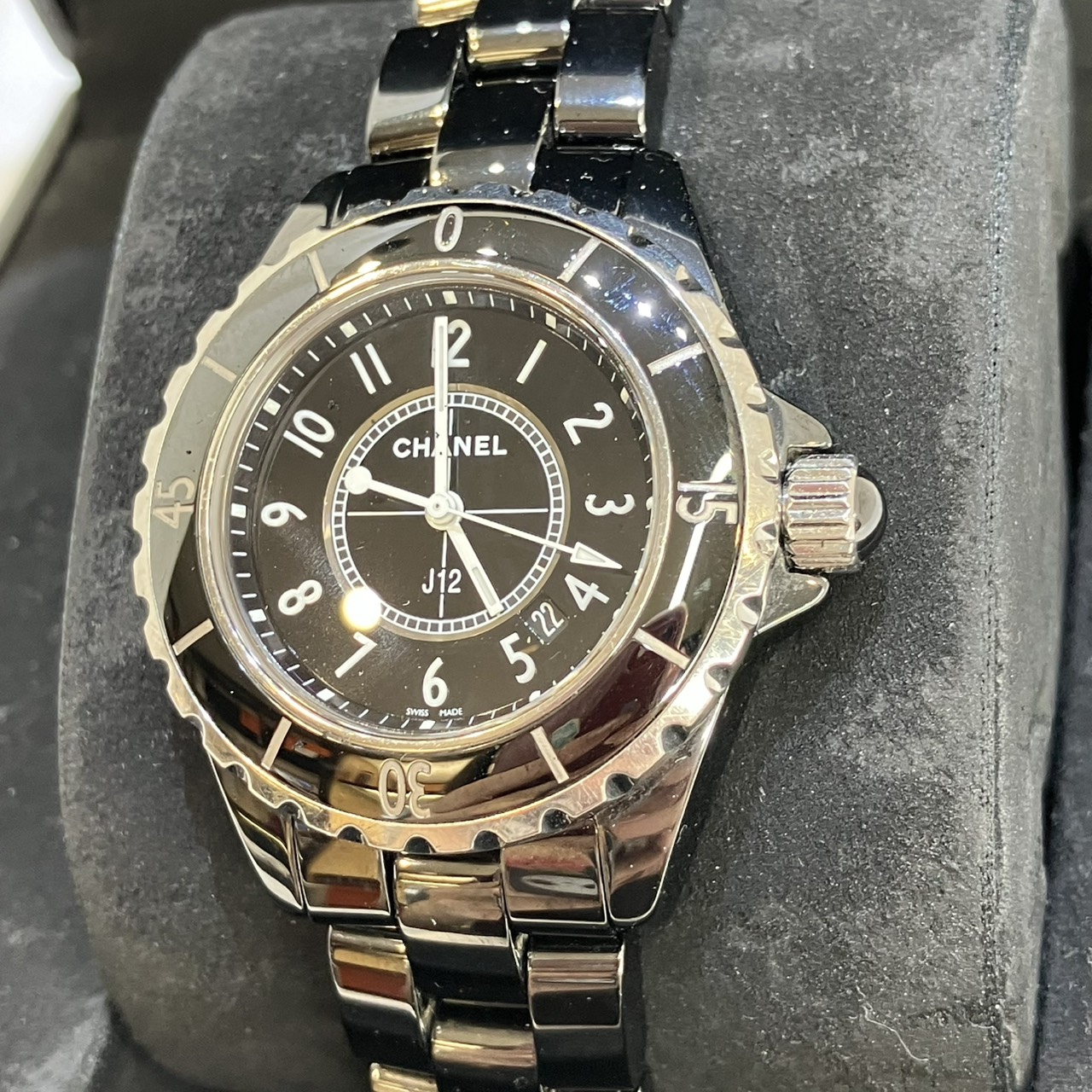 CHANEL(����ͥ�) J12 H0682 �֥�å�ʸ���� �������� ����� UA-26 (����Ź)
