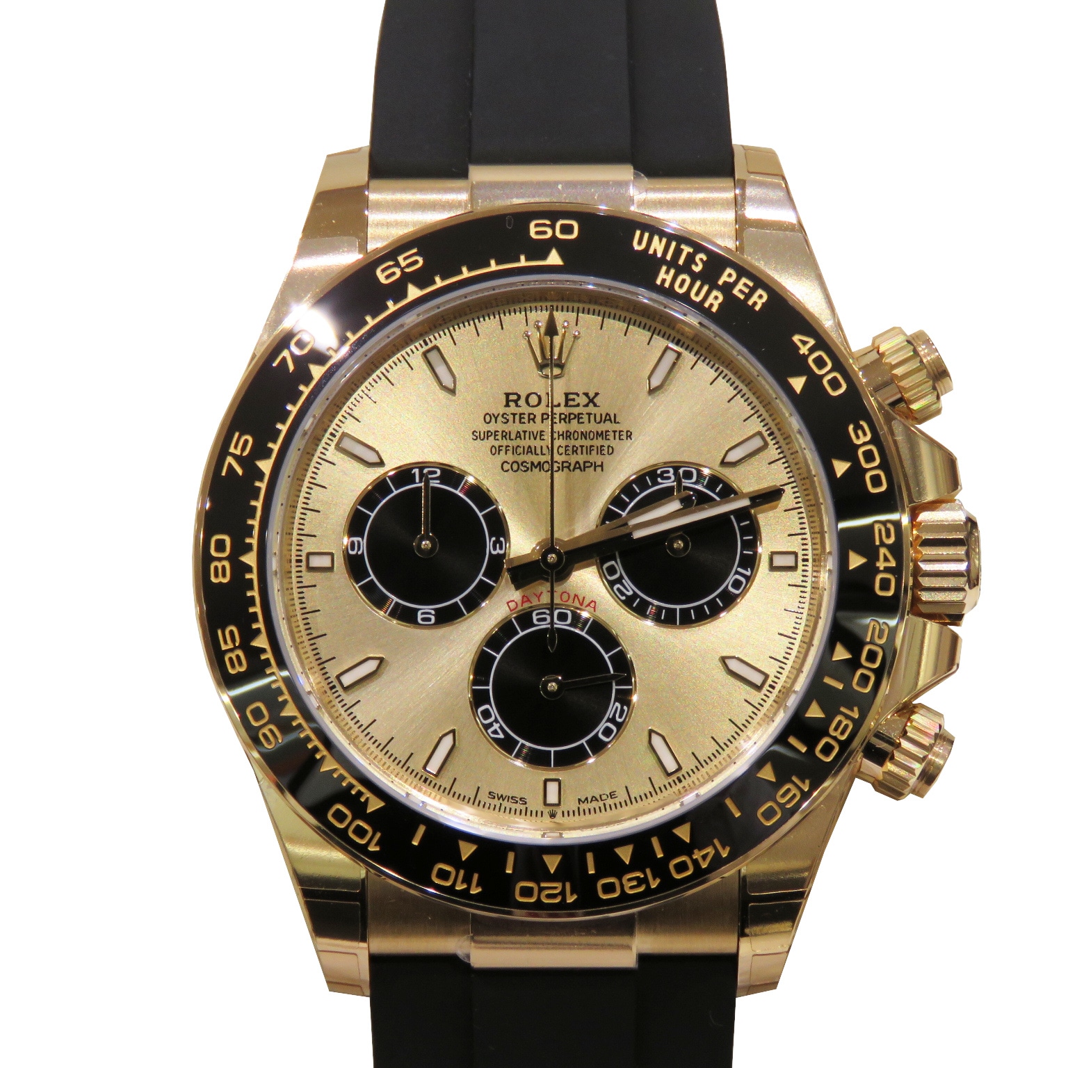 B-026 ROLEX (����å���) �����⥰��եǥ��ȥ� �ӻ��� 126518LN ������ǥ�&�֥�å� YG/�����ե�(D.F) ��°�ʴ��� ̤���� ���Ź
