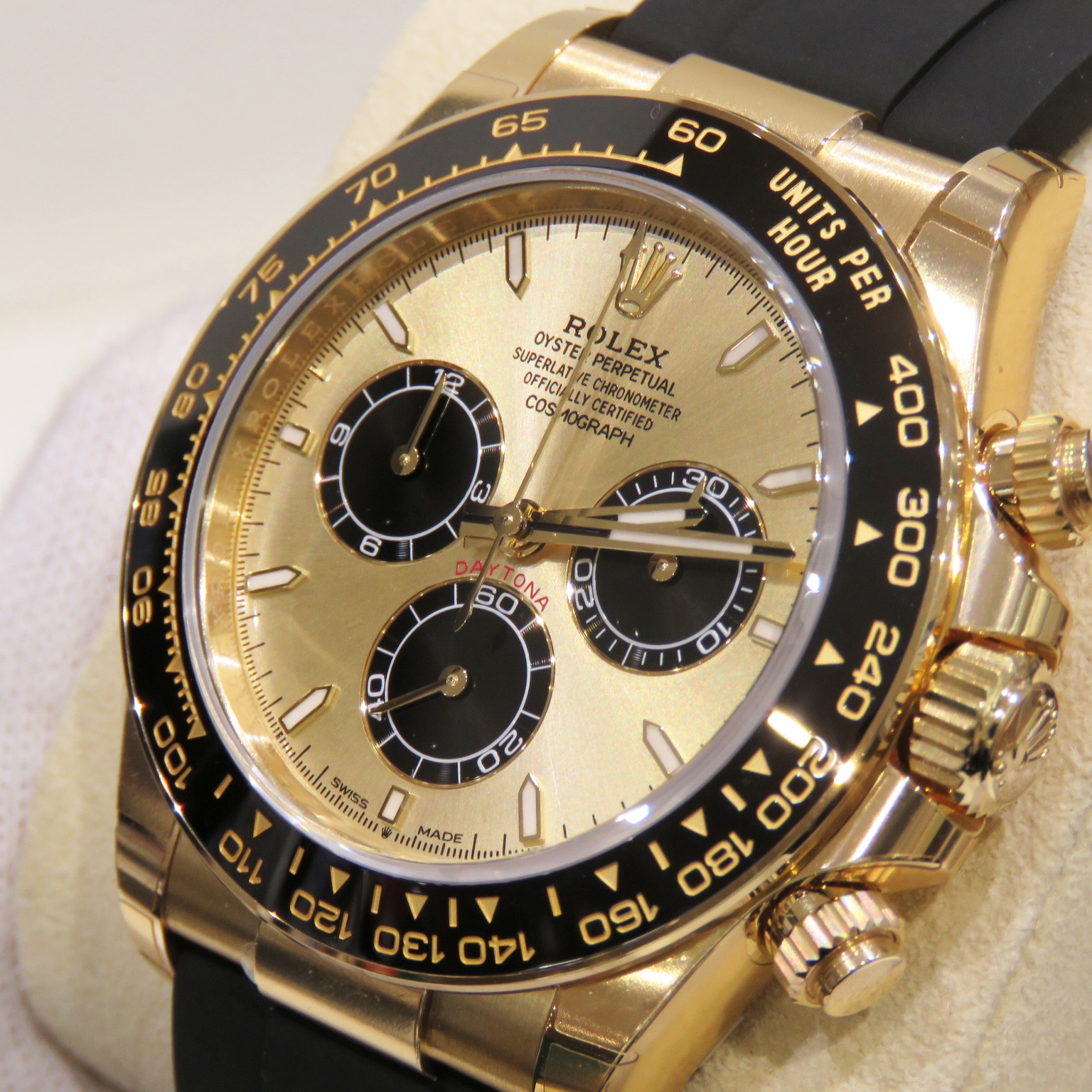 B-026 ROLEX (����å���) �����⥰��եǥ��ȥ� �ӻ��� 126518LN ������ǥ�&�֥�å� YG/�����ե�(D.F) ��°�ʴ��� ̤���� ���Ź
