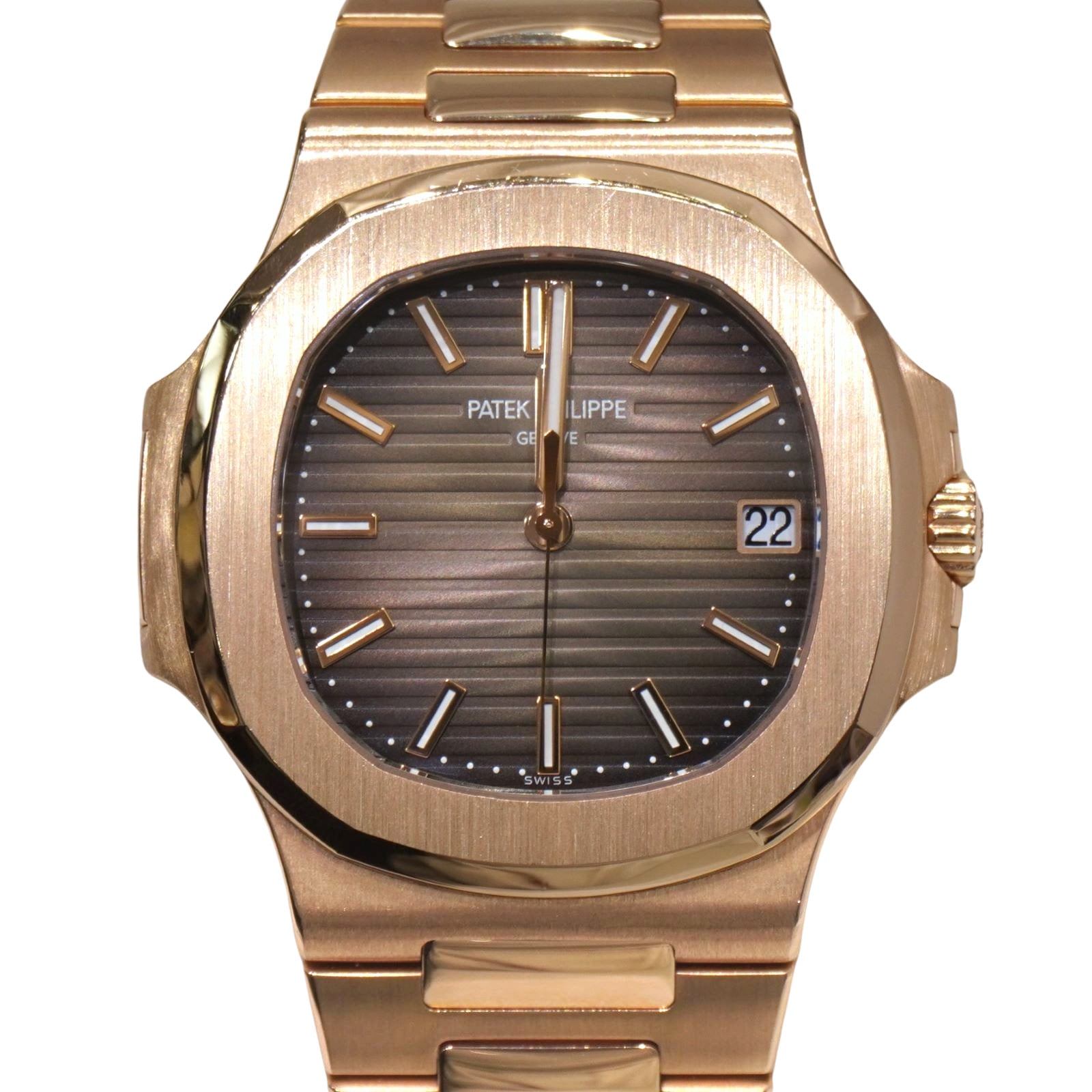 C-222 PATEK PHILIPPE (�ѥƥå� �ե���å�) �Ρ����饹 �ӻ��� 5711/1R-001 �֥饦�� PG ��°�ʴ��� ��� ���Ź