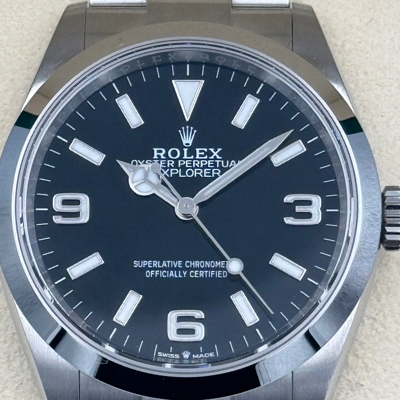ROLEX (����å���) �������ץ����顼�� 124270 �֥�å� SS ������� ���ض�Ź CAT-871