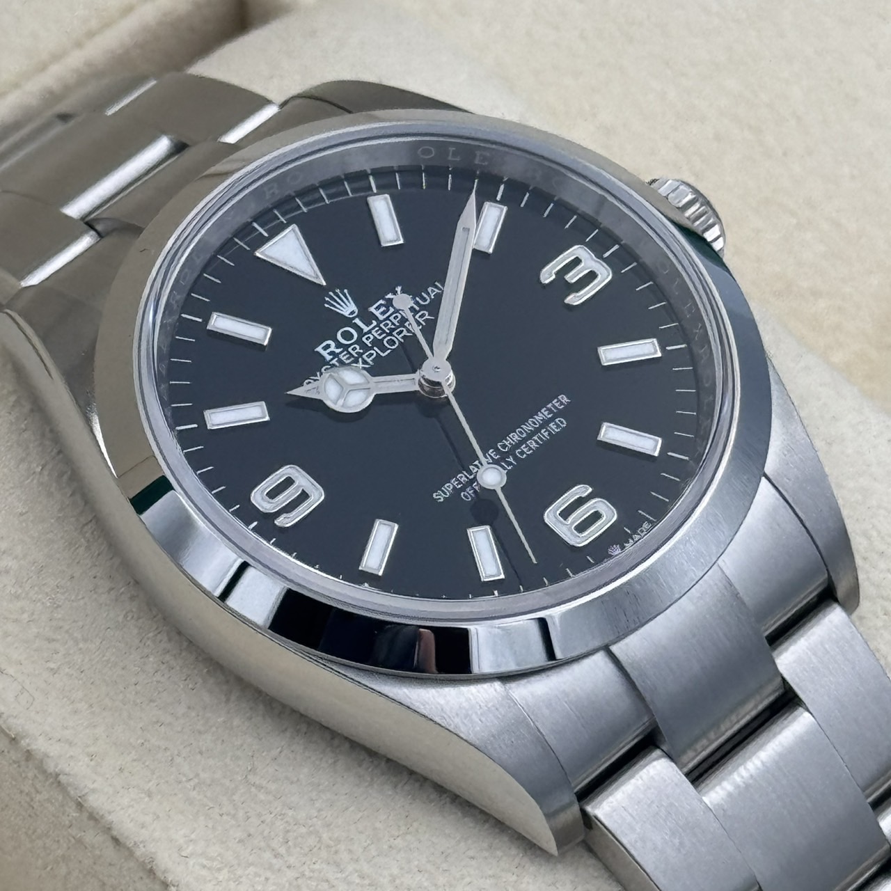 ROLEX (����å���) �������ץ����顼�� 124270 �֥�å� SS ������� ���ض�Ź CAT-871