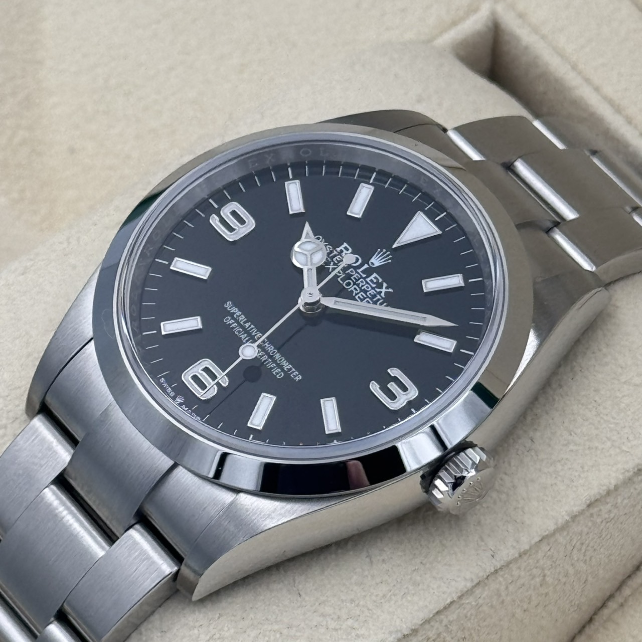 ROLEX (����å���) �������ץ����顼�� 124270 �֥�å� SS ������� ���ض�Ź CAT-871