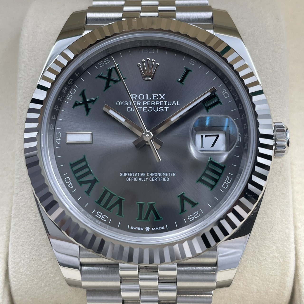 ROLEX (����å���) �ǥ��ȥ��㥹��41 126334 ���졼�ȥ����� JUB 2025ǯ3�� ����� ���� SA-34 ���ض�Ź