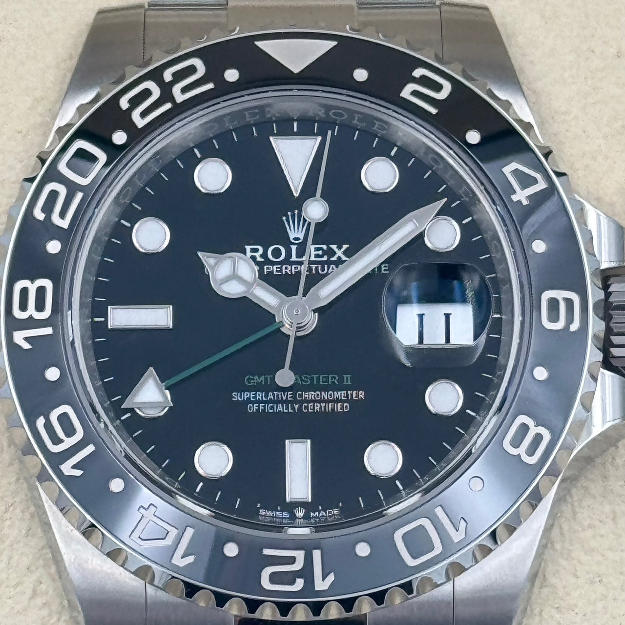 ROLEX(����å���) GMT�ޥ������� 126710GRNR �֥�å� ̤���� ���ض�Ź CAT-709