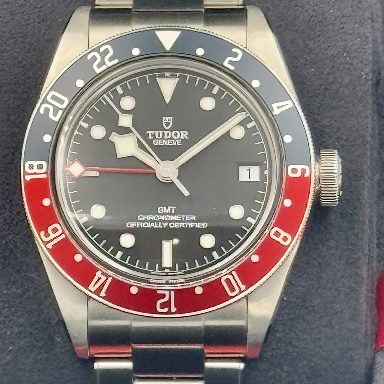TUDOR (���塼����) �֥�å��٥�GMT 79830RB �֥�å� SS ������� ���ض�Ź CAT-623