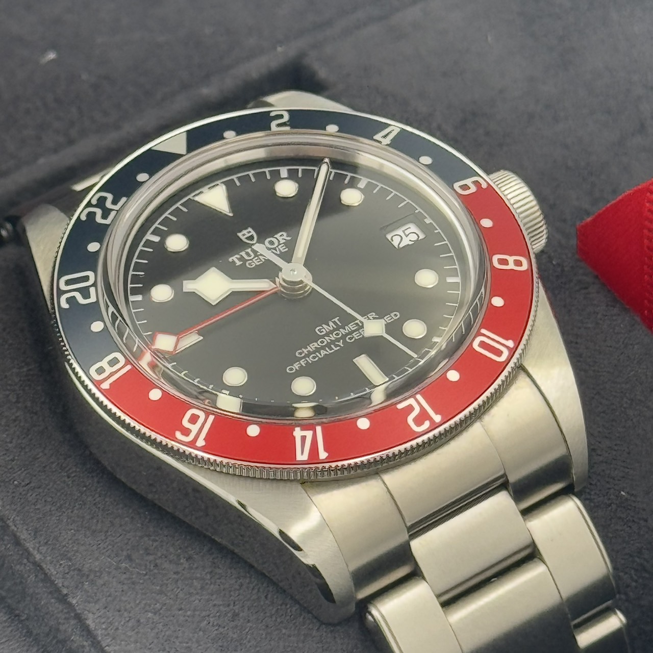 TUDOR (���塼����) �֥�å��٥�GMT 79830RB �֥�å� SS ������� ���ض�Ź CAT-623