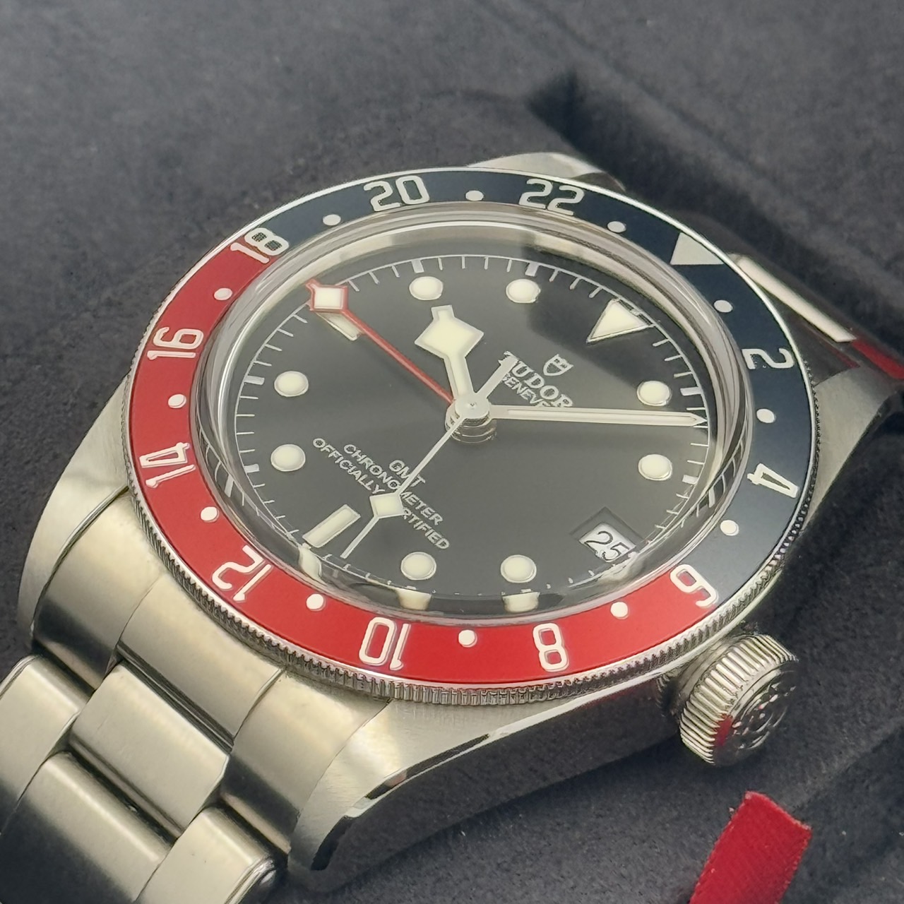TUDOR (���塼����) �֥�å��٥�GMT 79830RB �֥�å� SS ������� ���ض�Ź CAT-623