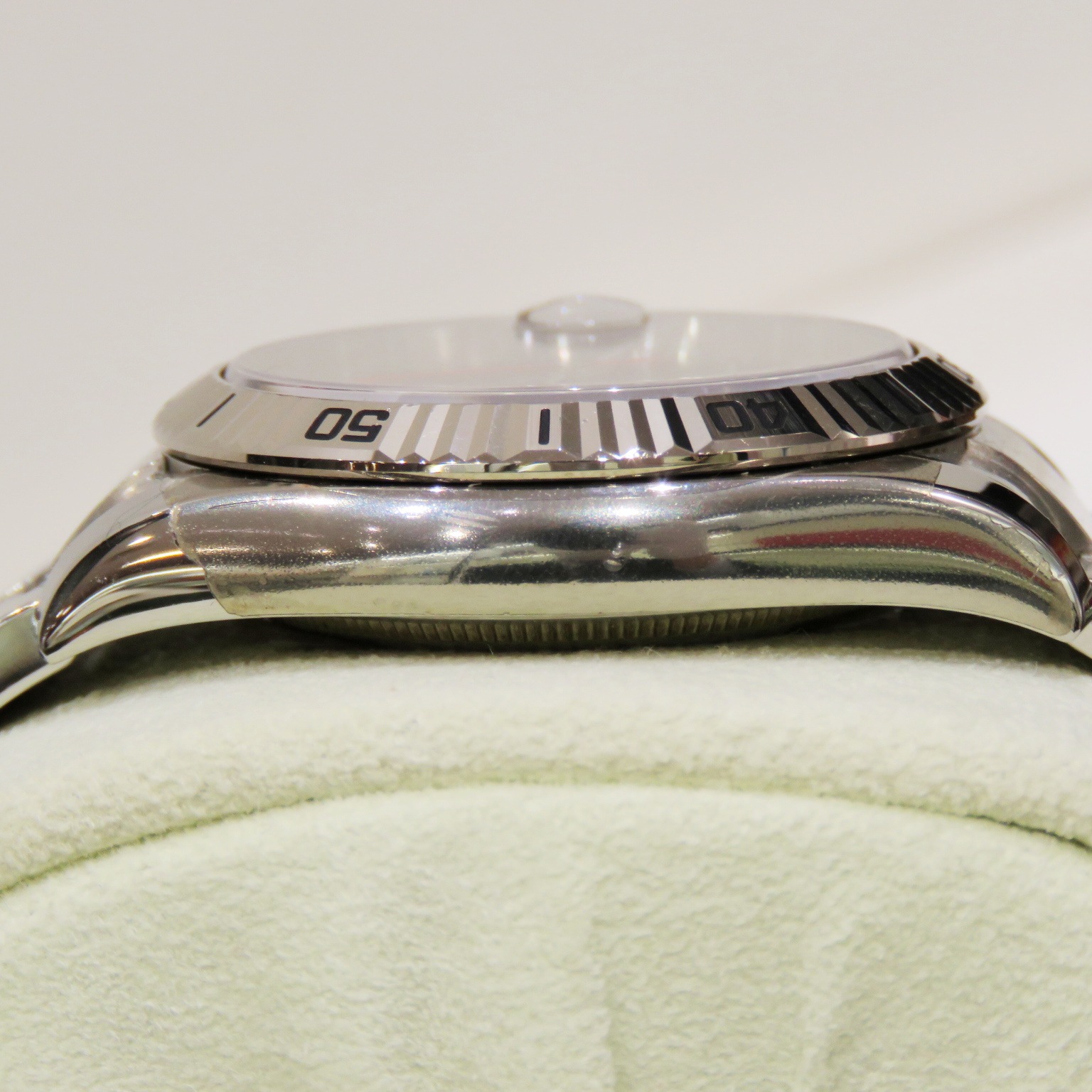 C-117 ROLEX (����å���) �ǥ��ȥ��㥹�� �����Υ���� �ӻ��� 116264 �֥�å� SS/WG ���������� ��°�ʴ��� ��� ���Ź