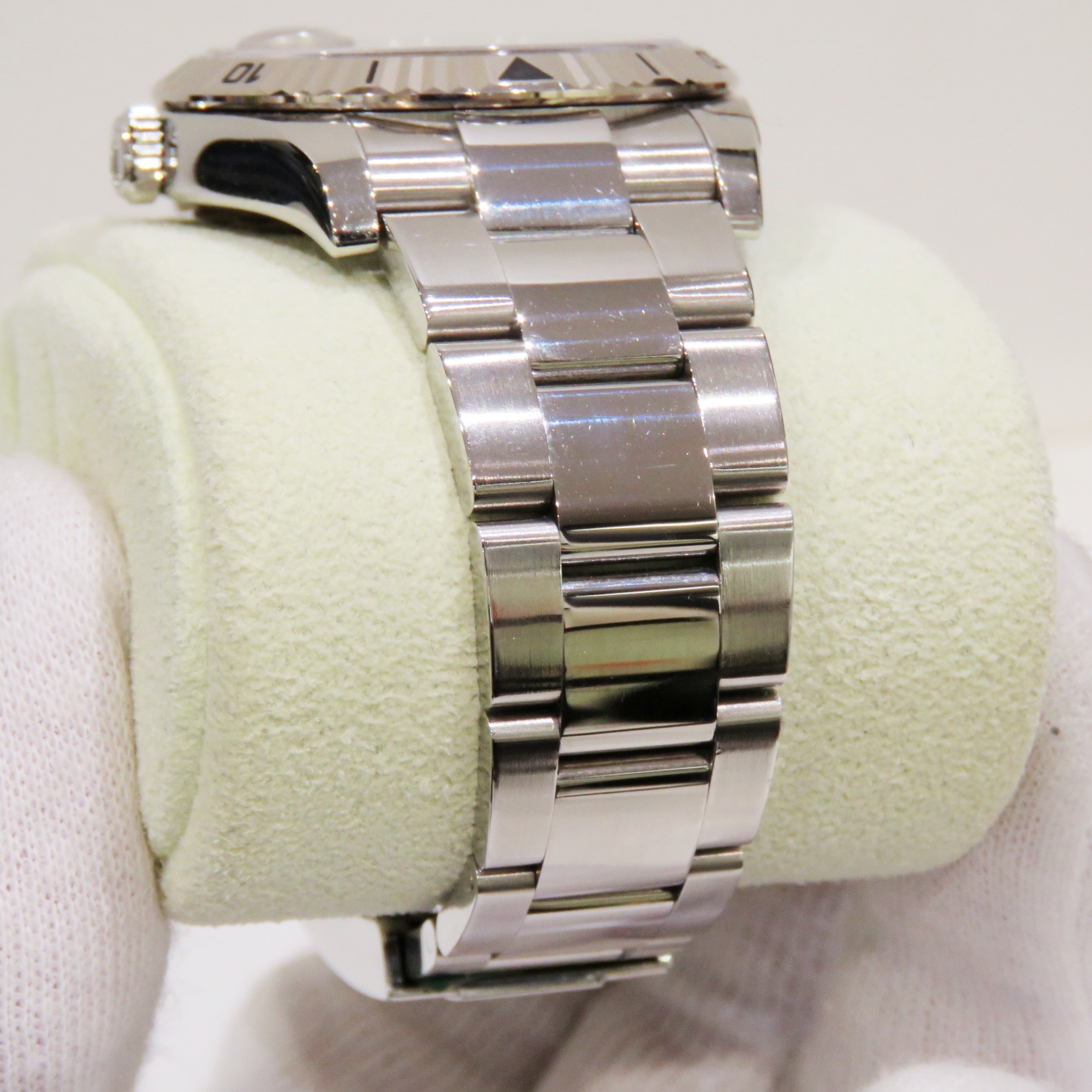 C-117 ROLEX (����å���) �ǥ��ȥ��㥹�� �����Υ���� �ӻ��� 116264 �֥�å� SS/WG ���������� ��°�ʴ��� ��� ���Ź