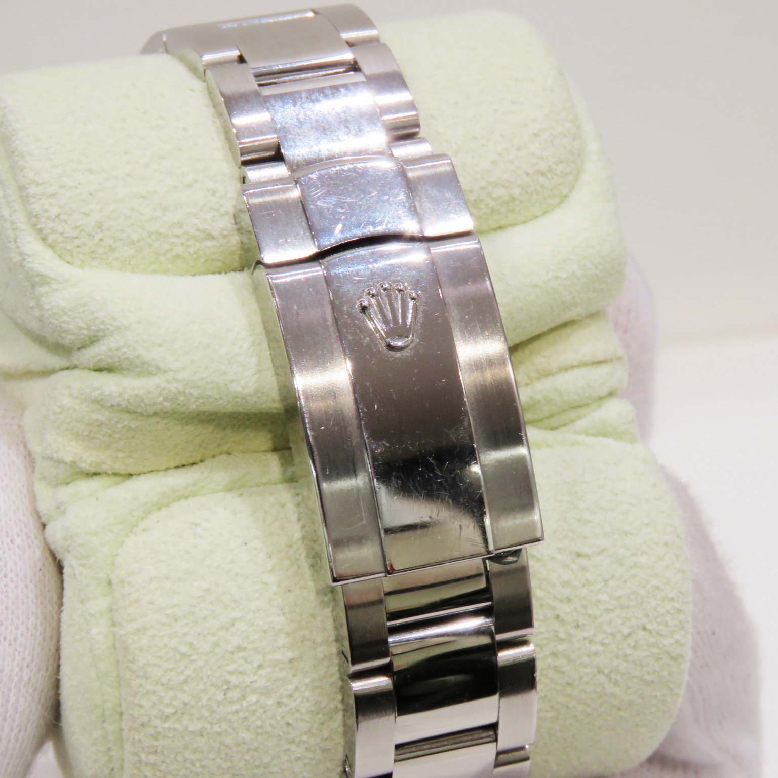 C-117 ROLEX (����å���) �ǥ��ȥ��㥹�� �����Υ���� �ӻ��� 116264 �֥�å� SS/WG ���������� ��°�ʴ��� ��� ���Ź