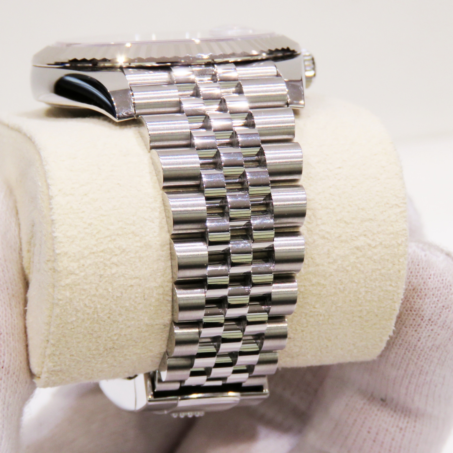 C-254 ROLEX (����å���) �ǥ��ȥ��㥹��41 �ӻ��� 126334 �ۥ磻�ȥС� SS/WG ����ӥ꡼ ��°�ʴ��� ������� ���Ź