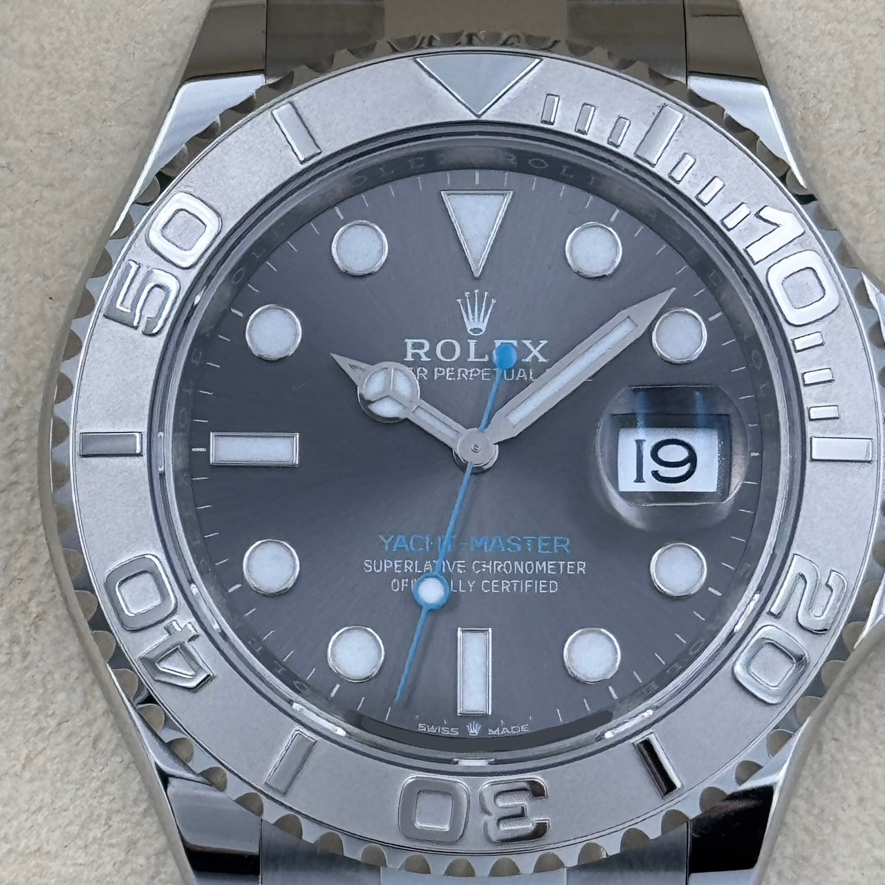 ROLEX (����å���) ��åȥޥ�����40 126622 ���졼�� SS/�ץ���� ̤���� CAT-578