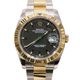 B-230 ROLEX (����å���) �ǥ��ȥ��㥹�� �����Υ���� �ӻ��� 116263 �֥�å� SS/YG ���������� ��°�ʴ��� ��� ���Ź