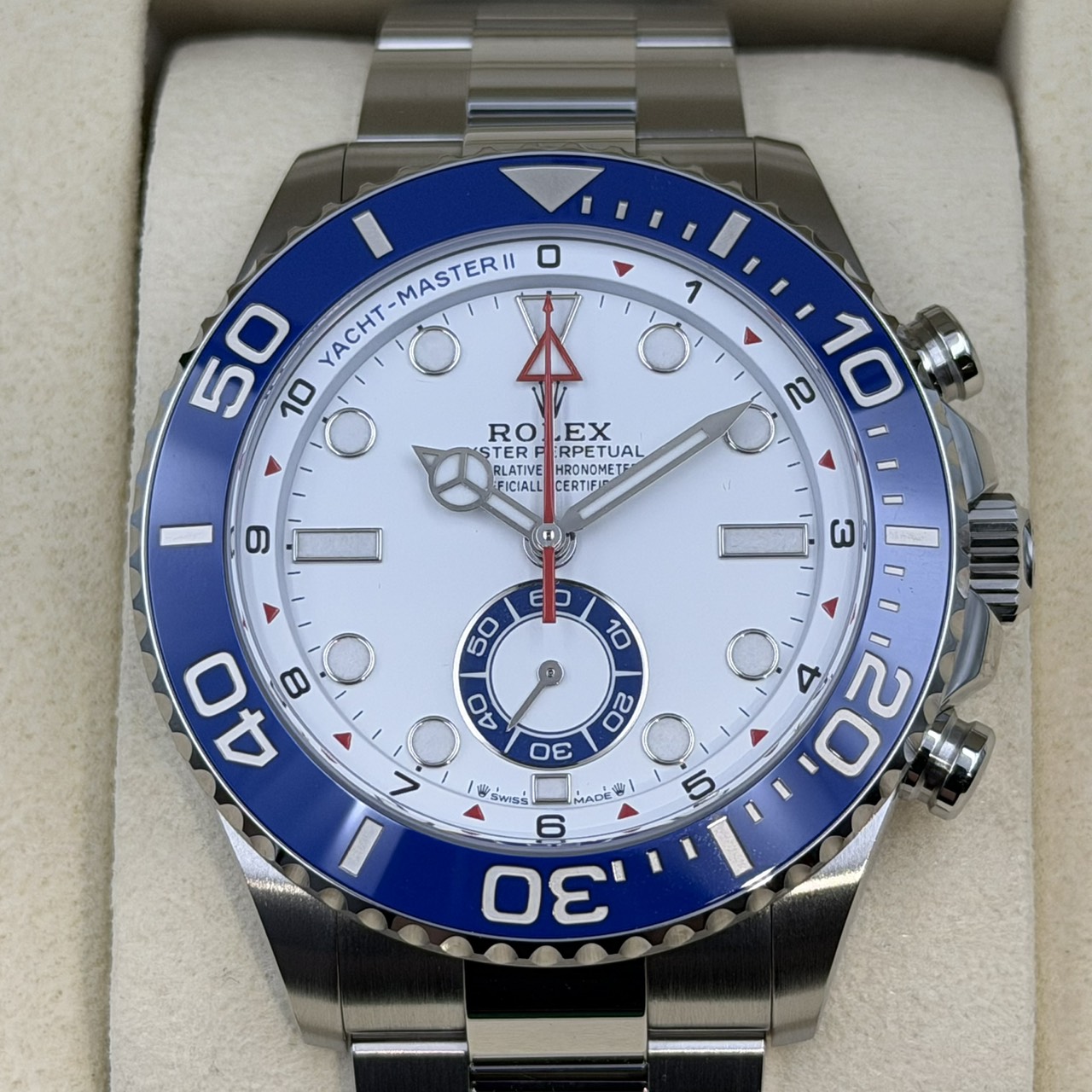 ROLEX (����å���) ��åȥޥ������� 126680 �ۥ磻�� SS ̤���� ���ض�Ź SA-270