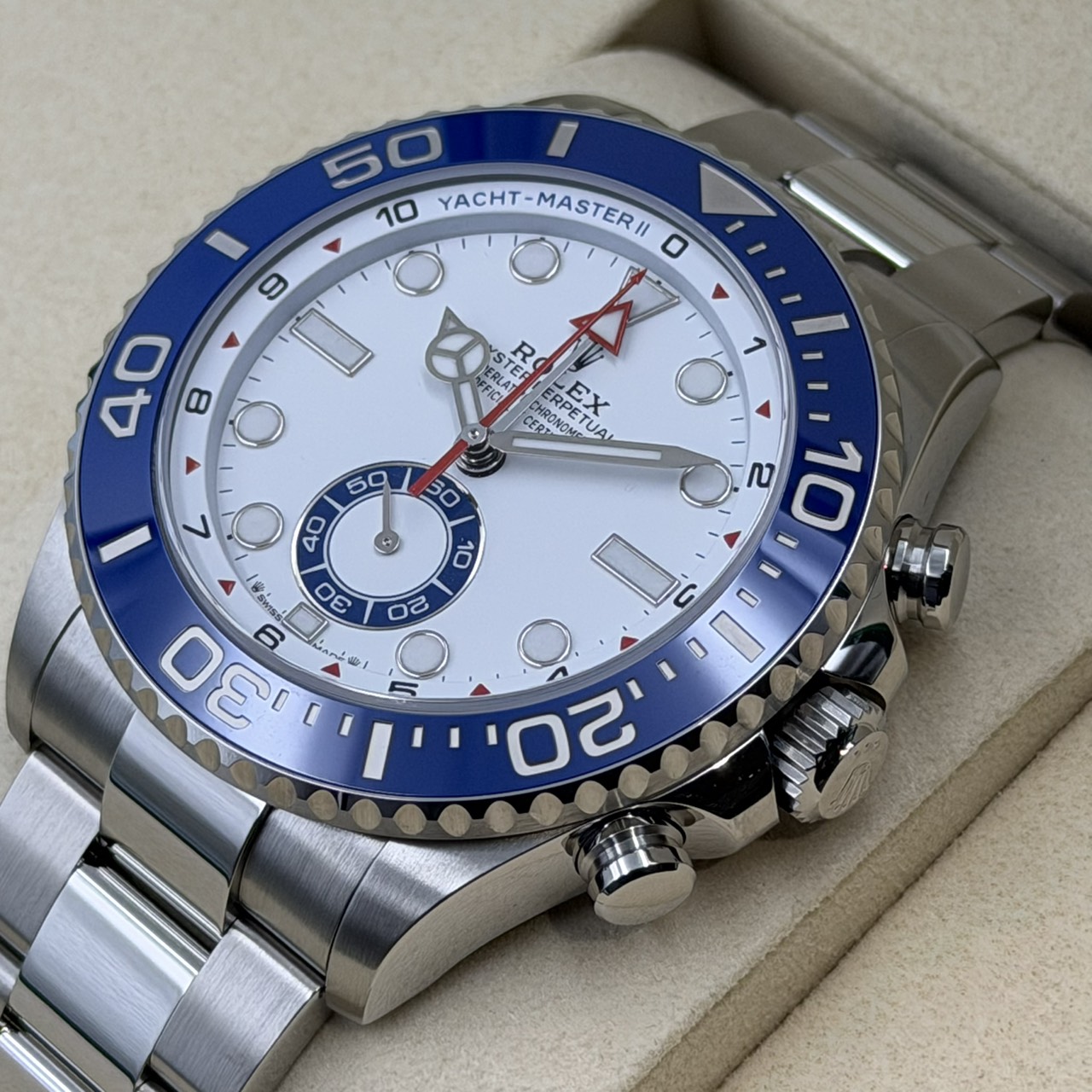 ROLEX (����å���) ��åȥޥ������� 126680 �ۥ磻�� SS ̤���� ���ض�Ź SA-270