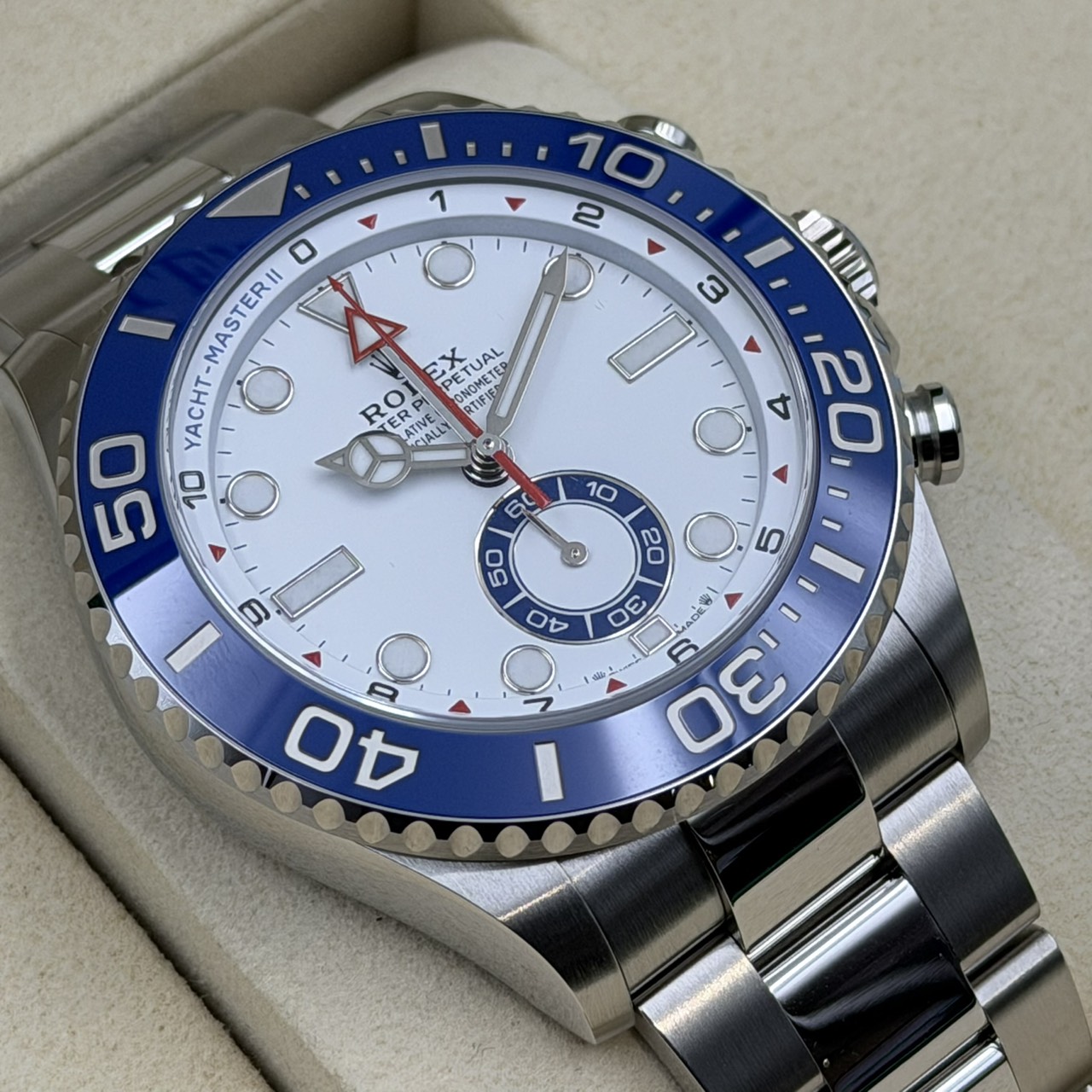 ROLEX (����å���) ��åȥޥ������� 126680 �ۥ磻�� SS ̤���� ���ض�Ź SA-270