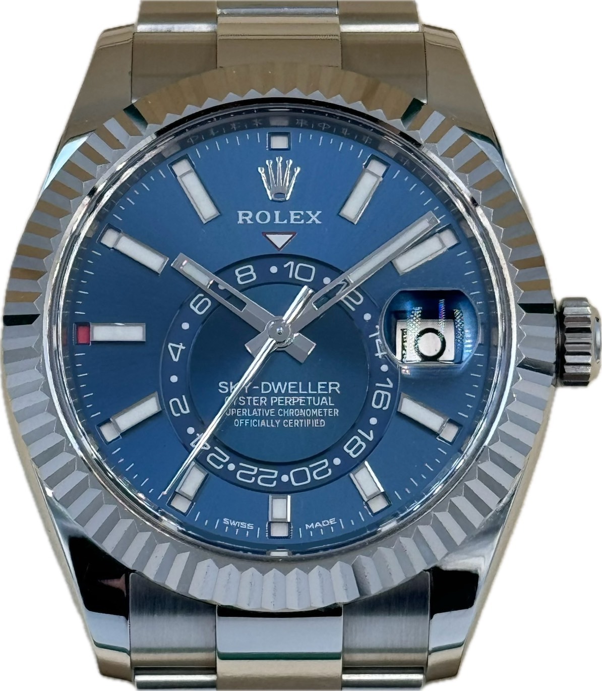 ROLEX (å) ɥ顼 326934 ֥饤ȥ֥롼  SS  ضŹ CAT-372