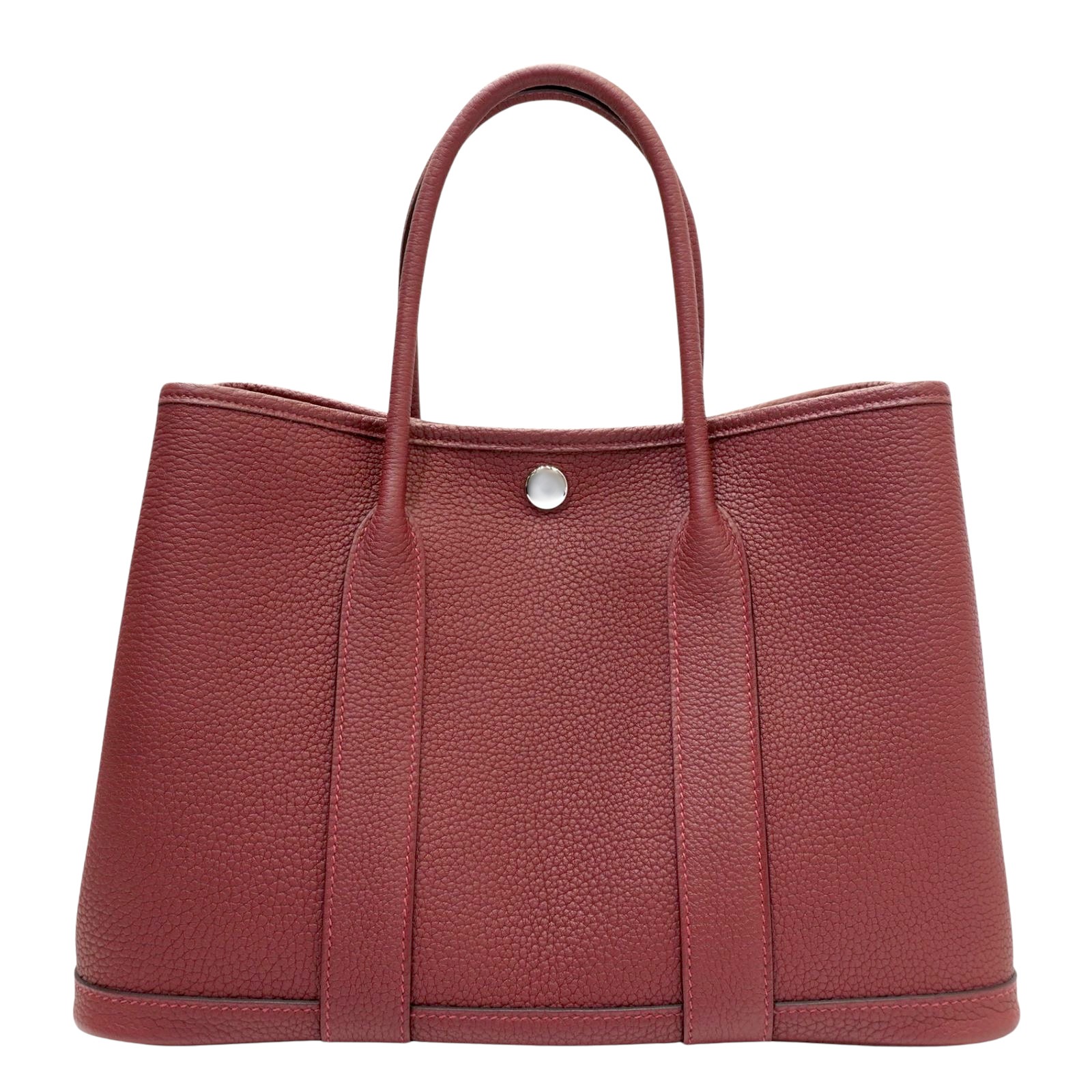 【極美品】HERMESガーデンパーティーTPM30　ルージュアッシュ HERMES (エルメス) ガーデンパーティ30(TPM) ルージュアッシュ