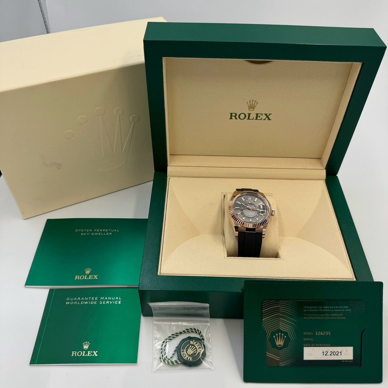 ROLEX (����å���) �������ɥ����顼 326235 ���졼�� ERG ������� ���ض�Ź CAT-324