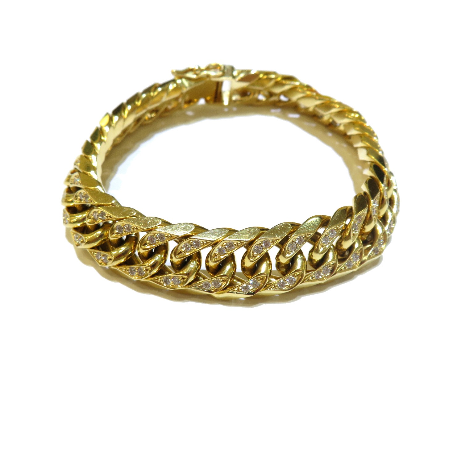 K18YG6̥䥭إ֥쥹å 96.9g 2.01ct 20cm AʾŹ