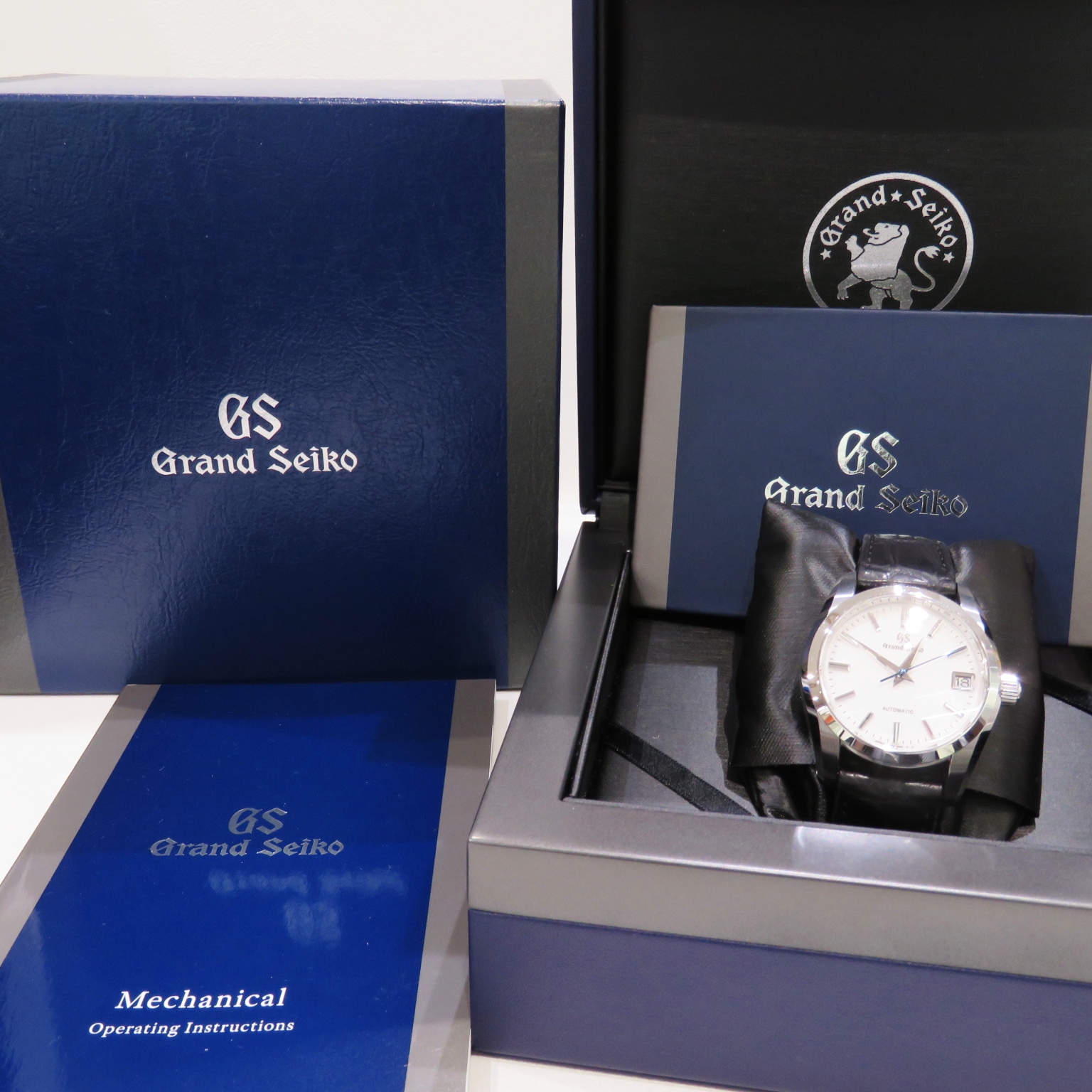 C-171 GRAND SEIKO (�����ɥ�������) �ᥫ�˥����ǥ� �ӻ��� SBGR287 �ۥ磻�� SS/�쥶�� ��°�ʴ��� ��� ���Ź