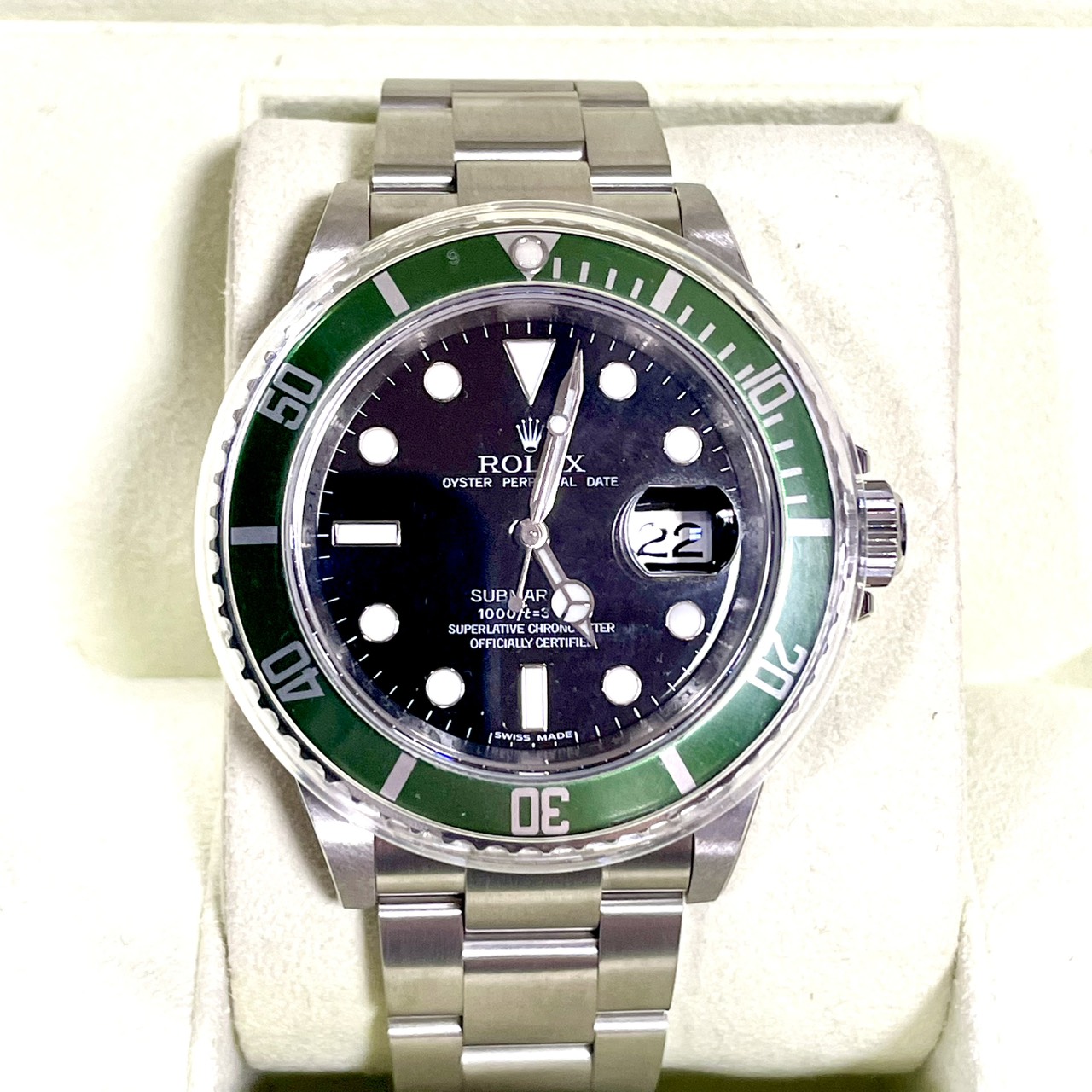 ROLEX(����å���)  ���֥ޥ꡼�ʥǥ��� 16610LV �������� 2010ǯ7�� �ǥåȥ��ȥå��� AF-500������Ź�ˡ�