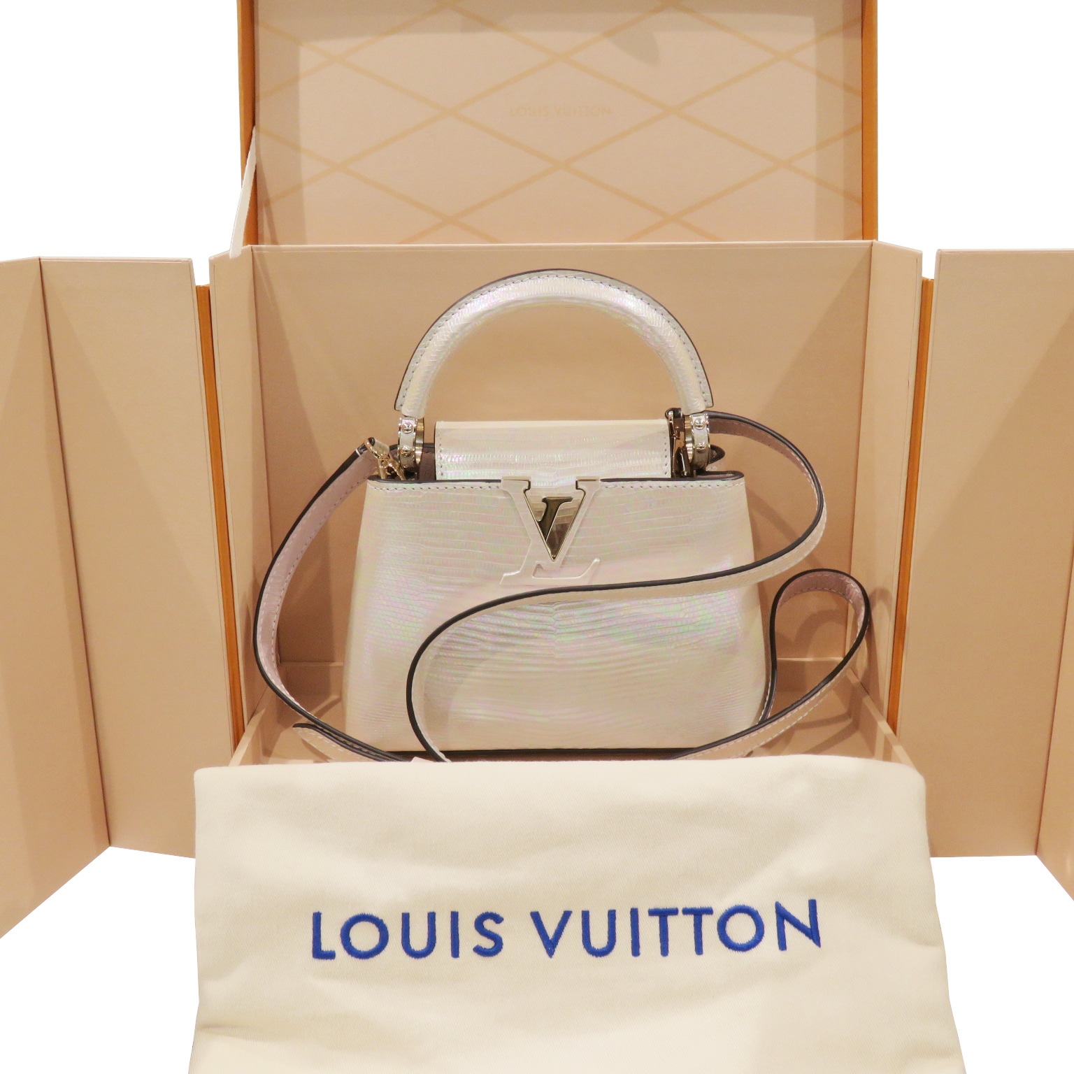 LOUIS VUITTON (�륤�����ȥ�) ���ץ����� �ߥ� �ϥ�ɥХå� ���������Хå� �����ܥ꡼ �ꥶ���� ���A B1 ���Ź