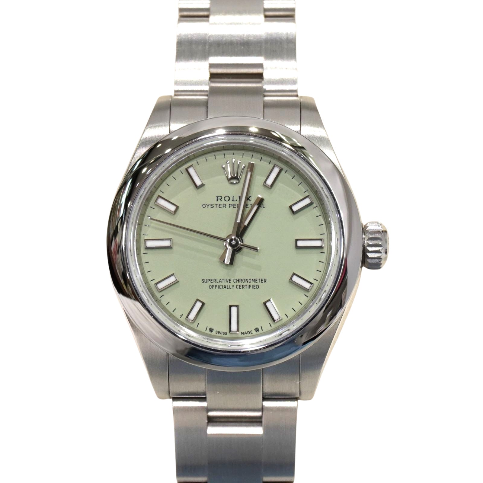 C-227 ROLEX (����å���) �����������ѡ��ڥ��奢��28 �ӻ��� 276200 �ԥ������� SS ���������� ̤Ĵ�� ��°�ʴ��� ̤���� ���Ź