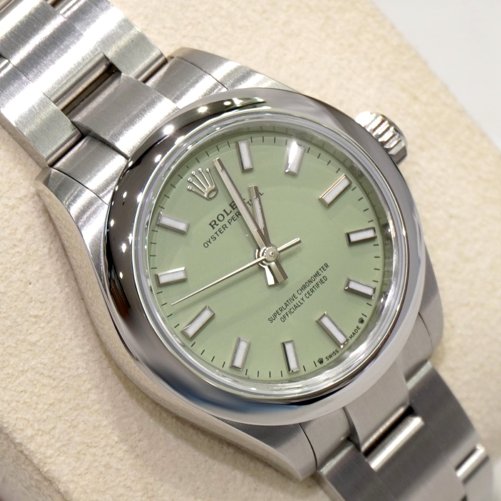 C-227 ROLEX (����å���) �����������ѡ��ڥ��奢��28 �ӻ��� 276200 �ԥ������� SS ���������� ̤Ĵ�� ��°�ʴ��� ̤���� ���Ź