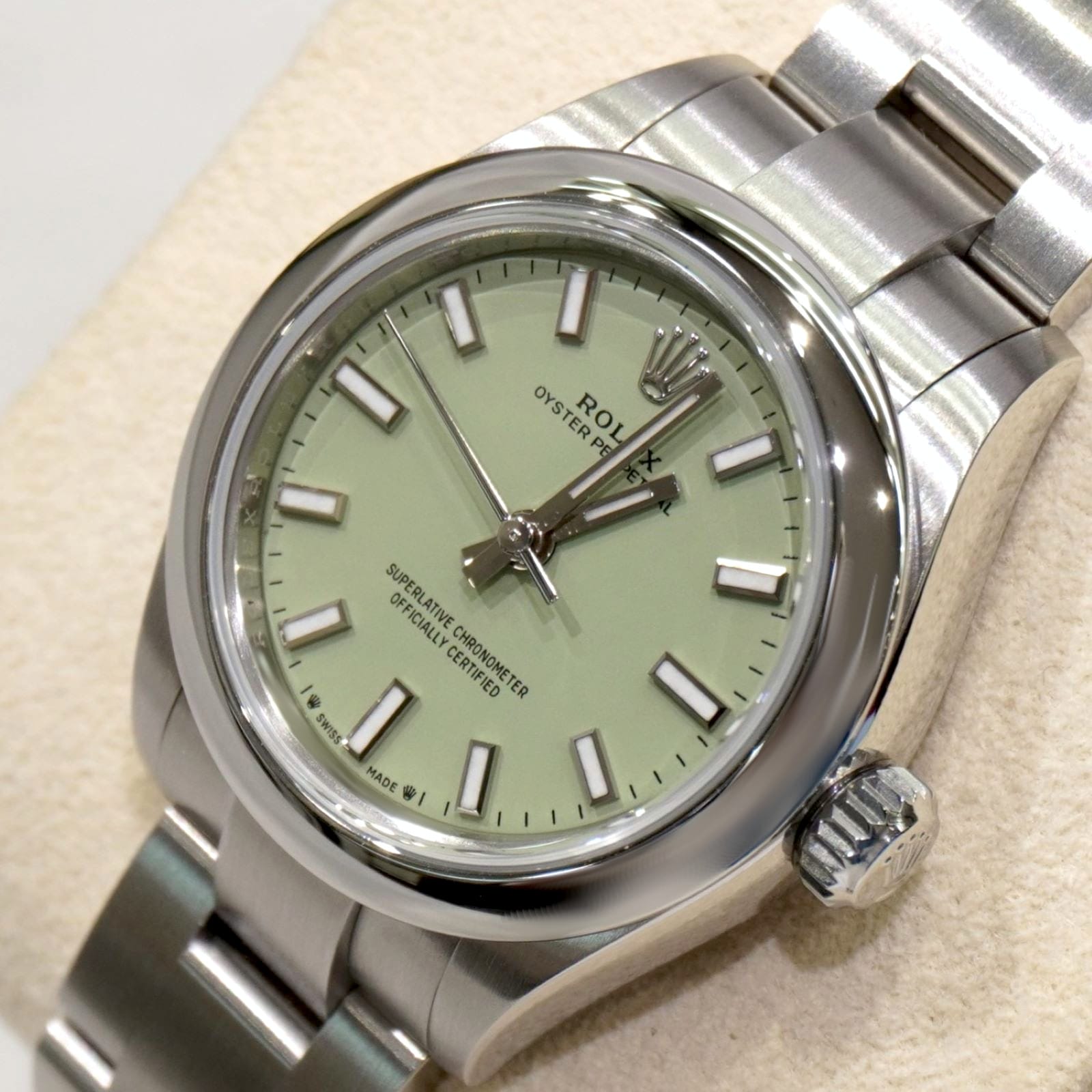 C-227 ROLEX (����å���) �����������ѡ��ڥ��奢��28 �ӻ��� 276200 �ԥ������� SS ���������� ̤Ĵ�� ��°�ʴ��� ̤���� ���Ź