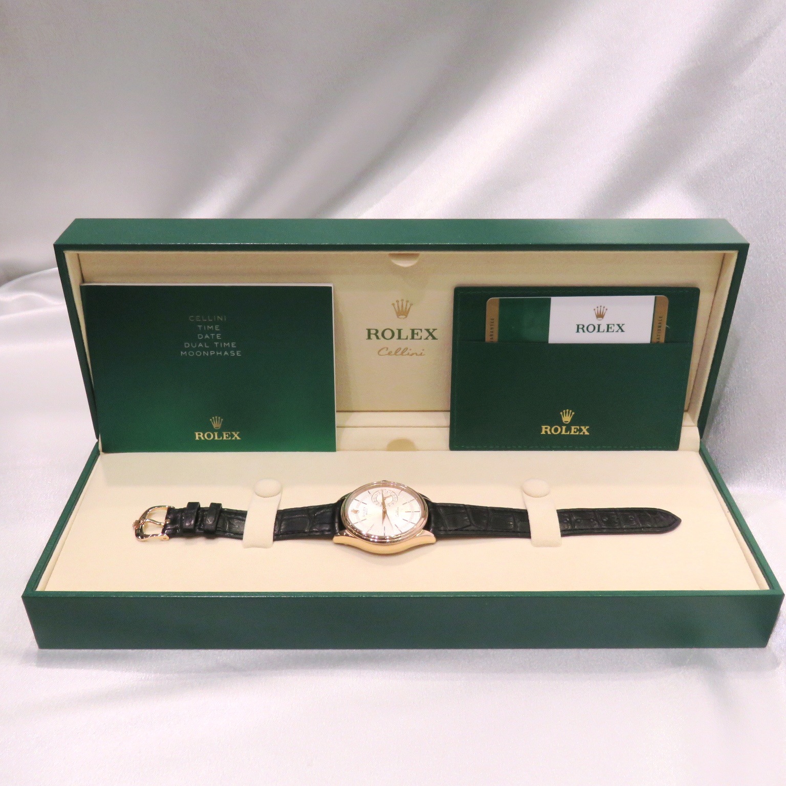 ROLEX (����å���) �����꡼�� �ӻ��� 50515/�ۥ磻��/2016ǯ3��/�쥶��/��°�ʴ���/A���/ ���Ź ��Y-091