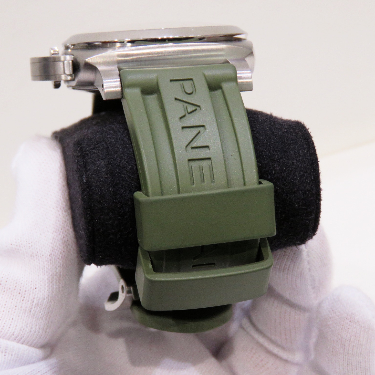 PANERAI (�ѥͥ饤) ��ߥΡ��� �ޥ꡼��44MM �ӻ��� PAM01314 �ۥ磻�� SS/��С� �쥶���٥���դ� ��°�ʴ��� ��� Z-202 ���Ź