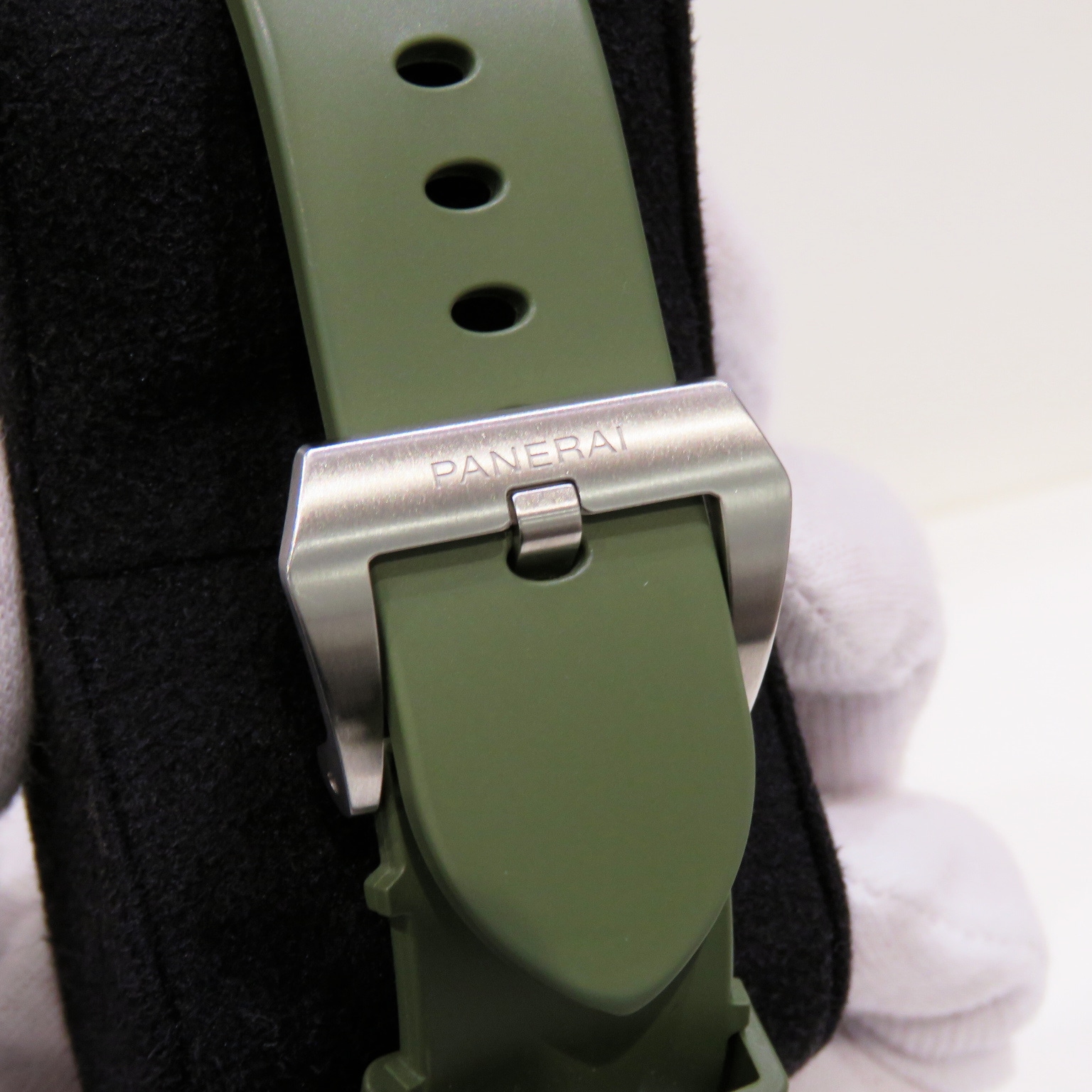 PANERAI (�ѥͥ饤) ��ߥΡ��� �ޥ꡼��44MM �ӻ��� PAM01314 �ۥ磻�� SS/��С� �쥶���٥���դ� ��°�ʴ��� ��� Z-202 ���Ź