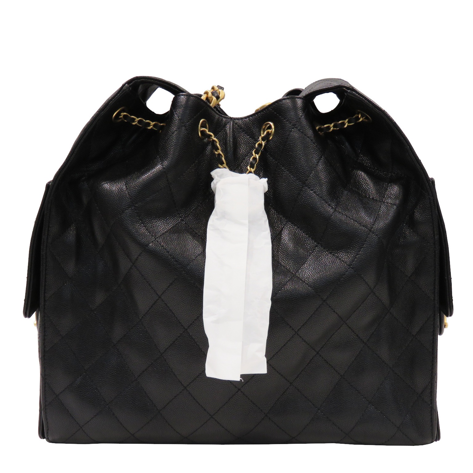CHANEL (����ͥ�) CHANEL25 �ߥǥ�����ϥ�ɥХå� AS5311 �֥�å�(�ޥåȥ�����ɶ��) ���쥤��ɥ����ե����� ̤���� Z66 ���Ź