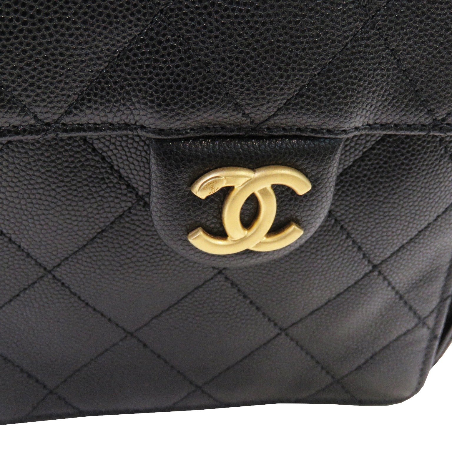 CHANEL (����ͥ�) CHANEL25 �ߥǥ�����ϥ�ɥХå� AS5311 �֥�å�(�ޥåȥ�����ɶ��) ���쥤��ɥ����ե����� ̤���� Z66 ���Ź