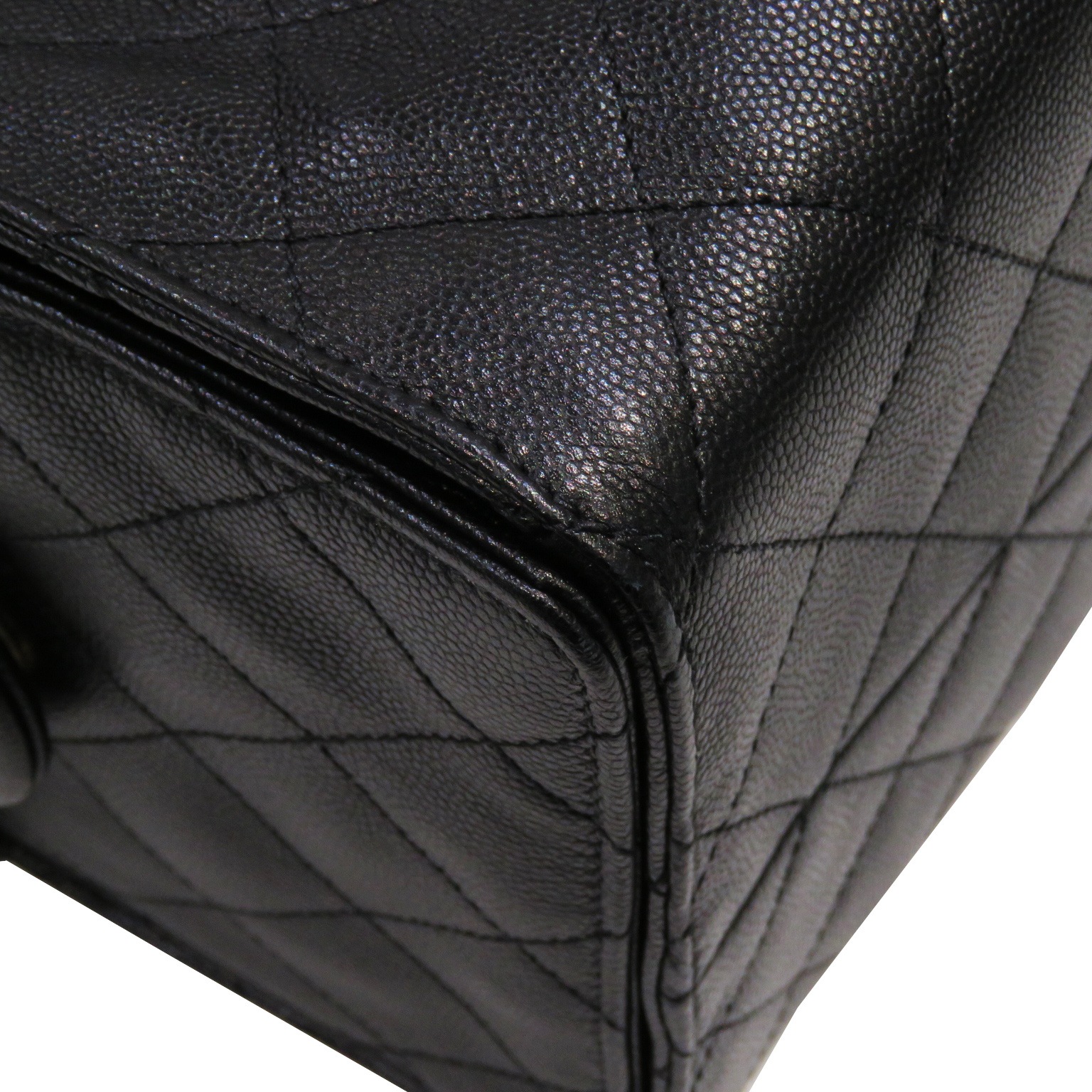 CHANEL (����ͥ�) CHANEL25 �ߥǥ�����ϥ�ɥХå� AS5311 �֥�å�(�ޥåȥ�����ɶ��) ���쥤��ɥ����ե����� ̤���� Z66 ���Ź