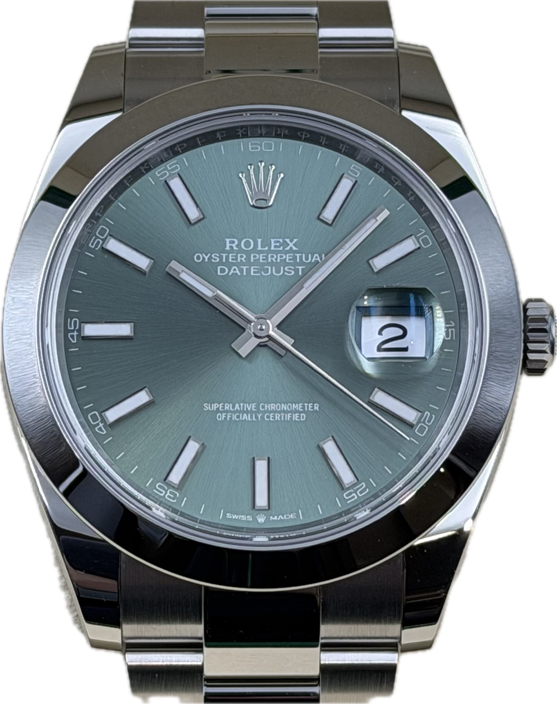 ROLEX(����å���) �ǥ��ȥ��㥹��41 126300 �ߥ�ȥ��꡼��  2026ǯ4�� 2����Ĵ��ͭ ̤���� ���� SA-151 ���ض�Ź