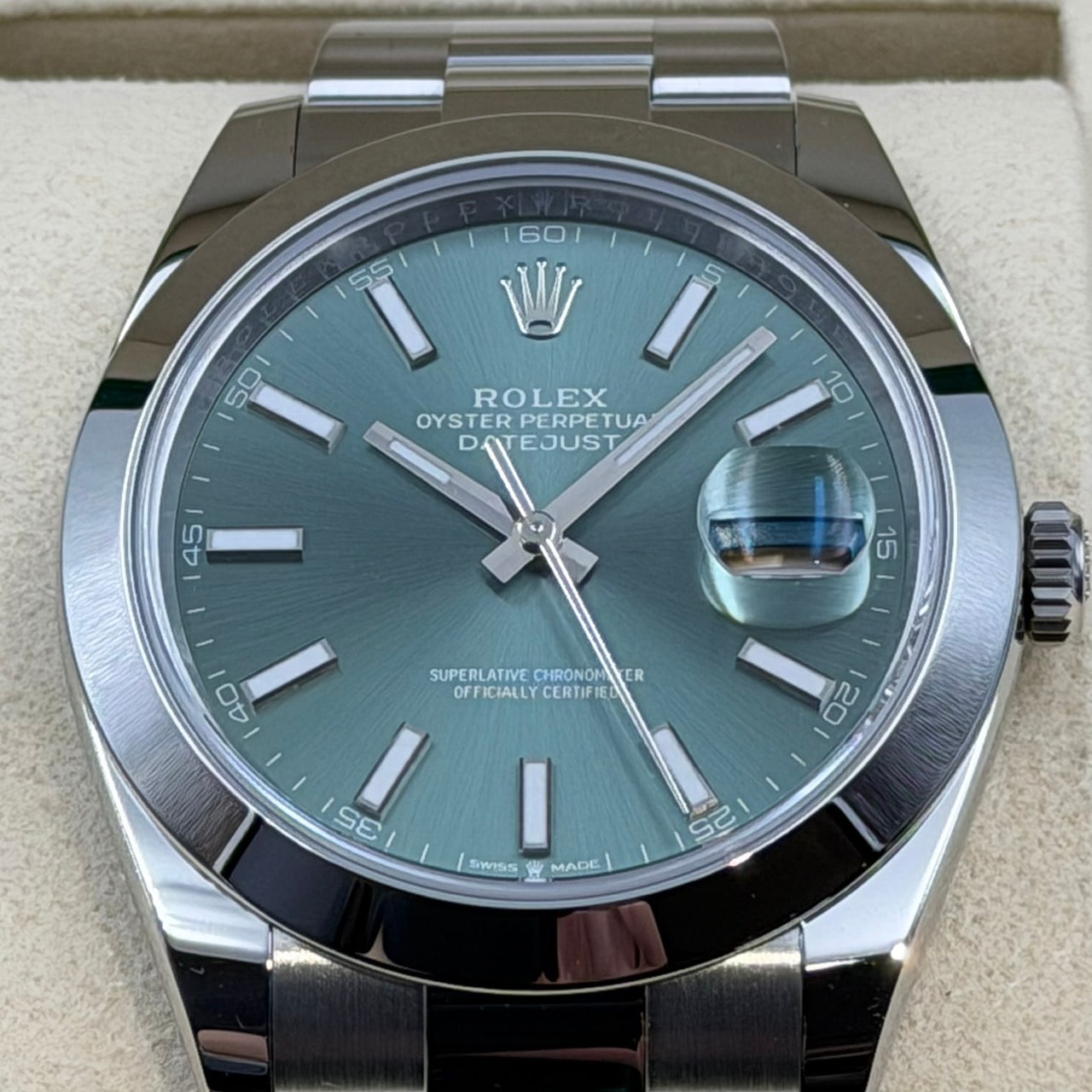 ROLEX(����å���) �ǥ��ȥ��㥹��41 126300 �ߥ�ȥ��꡼��  2026ǯ4�� 2����Ĵ��ͭ ̤���� ���� SA-151 ���ض�Ź