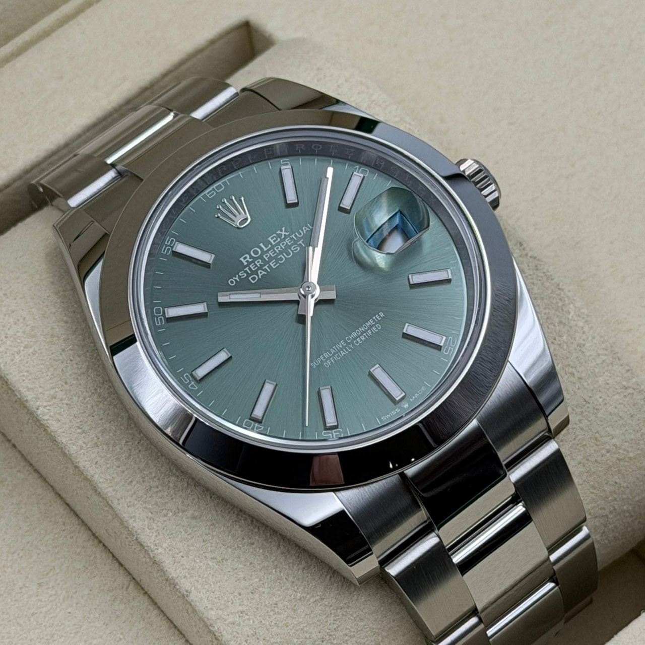 ROLEX(����å���) �ǥ��ȥ��㥹��41 126300 �ߥ�ȥ��꡼��  2026ǯ4�� 2����Ĵ��ͭ ̤���� ���� SA-151 ���ض�Ź