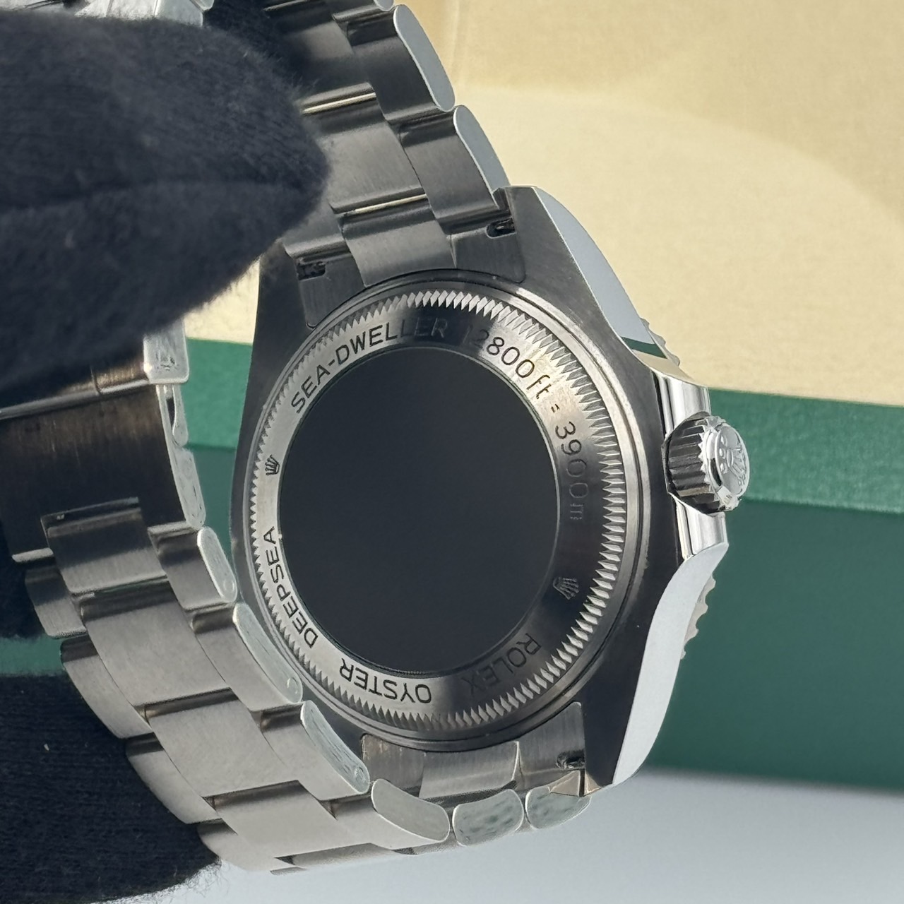ROLEX (����å���) �ǥ����ץ��� 126660 D�֥롼 SS ������� ���ض�Ź 