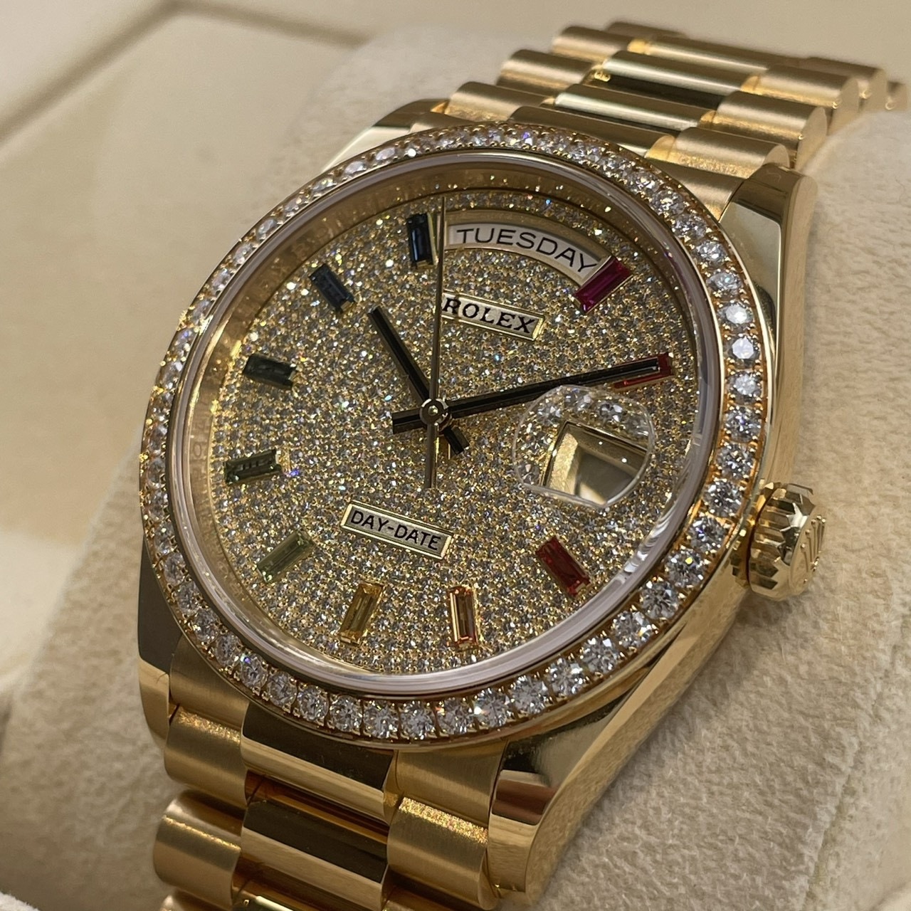 ROLEX(����å���) �ǥ��ǥ���36 128348RBR �쥤��ܡ� �ѥ��������� 2025ǯ3�� ����� ���� SA-291 ���ض�Ź