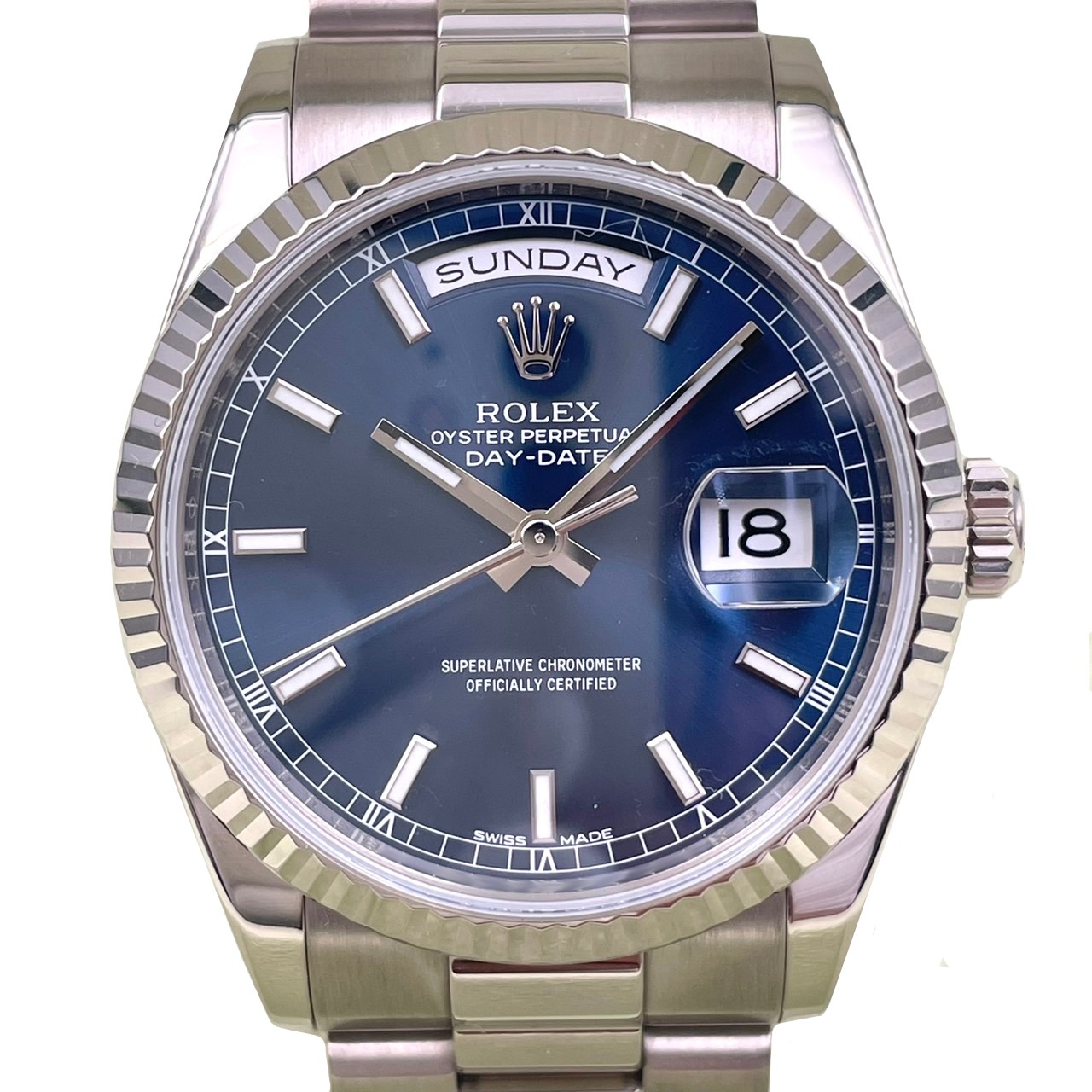 ROLEX(����å���) �ǥ��ǥ���36 118239 �֥롼 V��(2009ǯ) 1���޷��� �����̵�� ���A ST-165 (���ض�Ź)