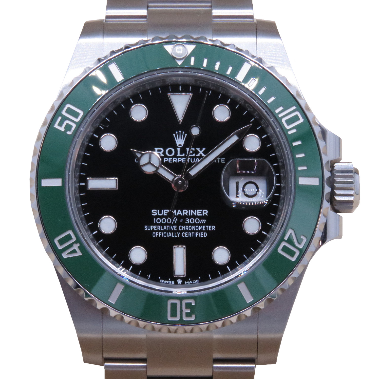 ROLEX(����å���)/���֥ޥ꡼�ʥǥ���/126610LV/�֥�å�/SS/2022.3��/̤����/NAC-436��̾�Ų�Ź��