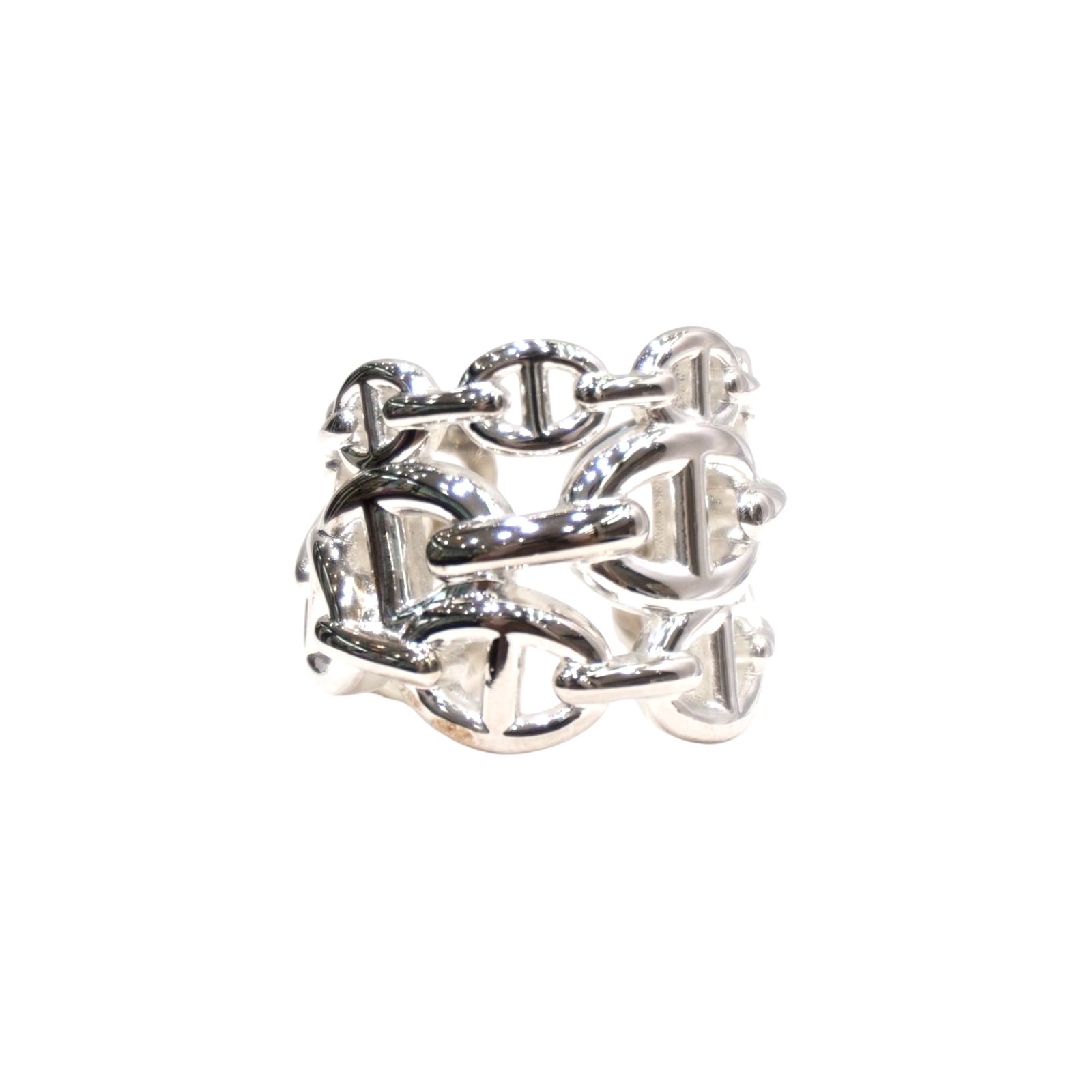 HERMES (エルメス) リング 《シェーヌ・ダンクル・アンシェネ》 GM #51